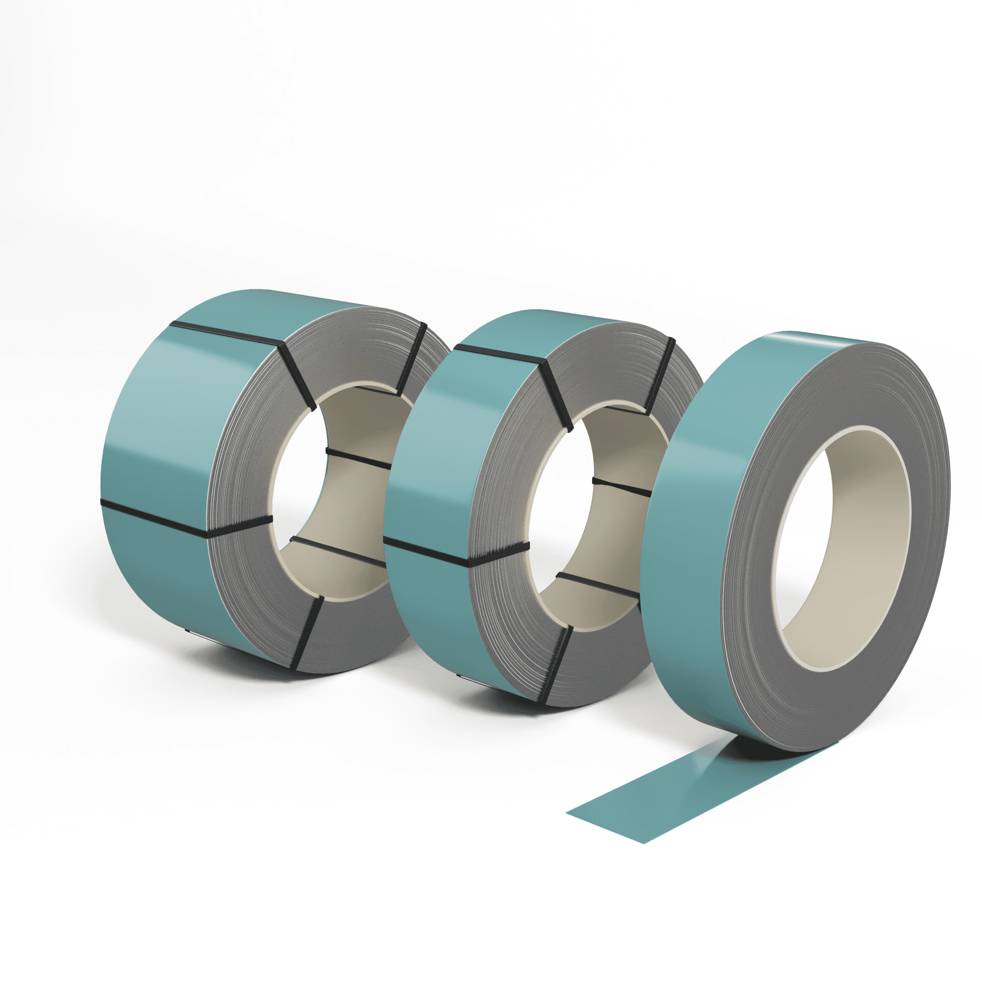 Лента оцинкованная (Штрипс) 0,4 мм (RAL 6034) с полимерным покрытием (полиэстер)