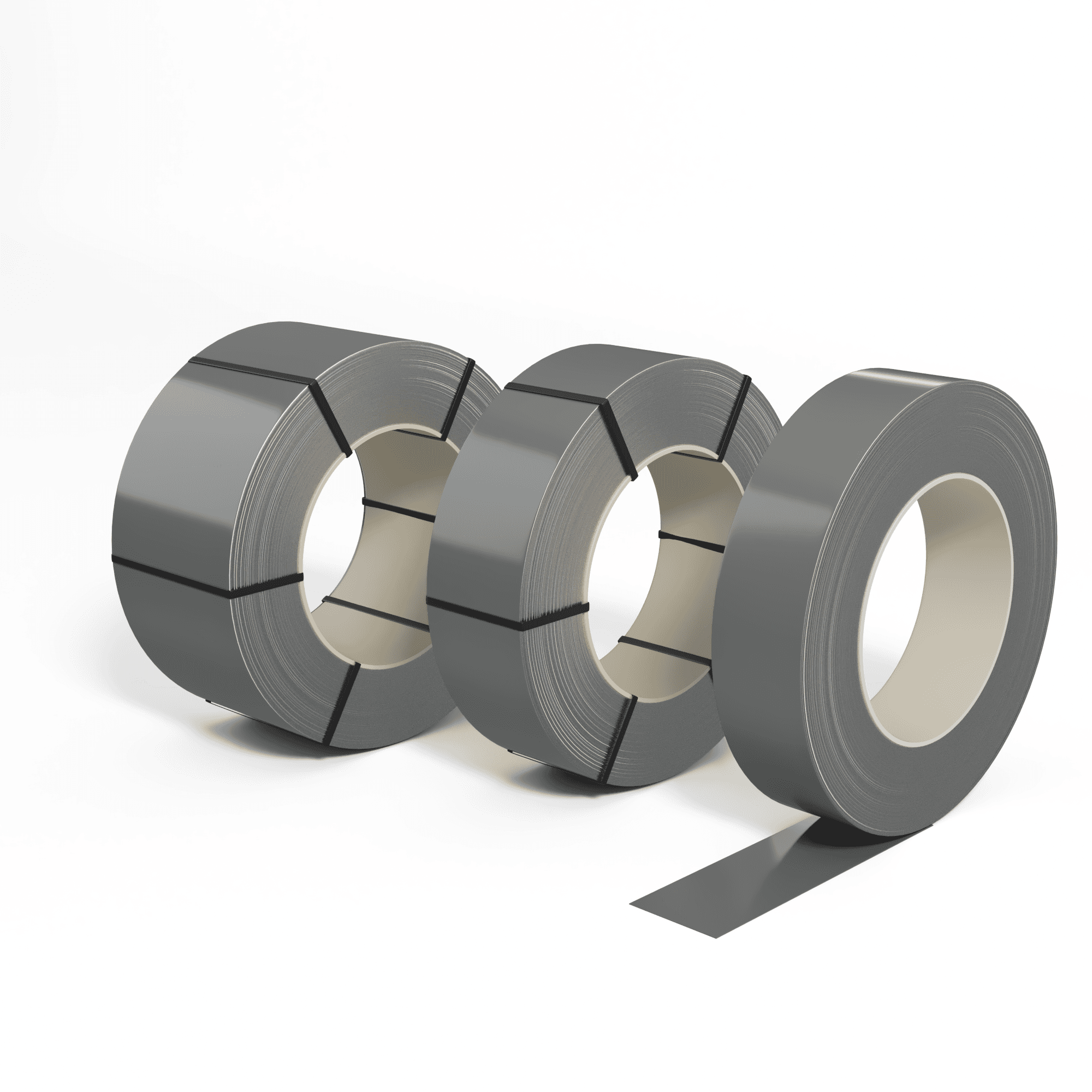 Лента оцинкованная (Штрипс) 0,7 мм (RAL 7037) с полимерным покрытием (полиэстер)