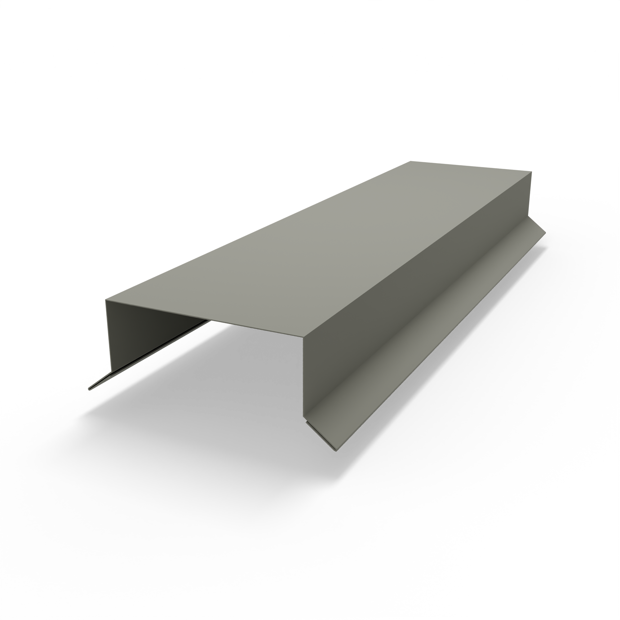 Парапет плоский RAL 7030 полиэстер 0,45