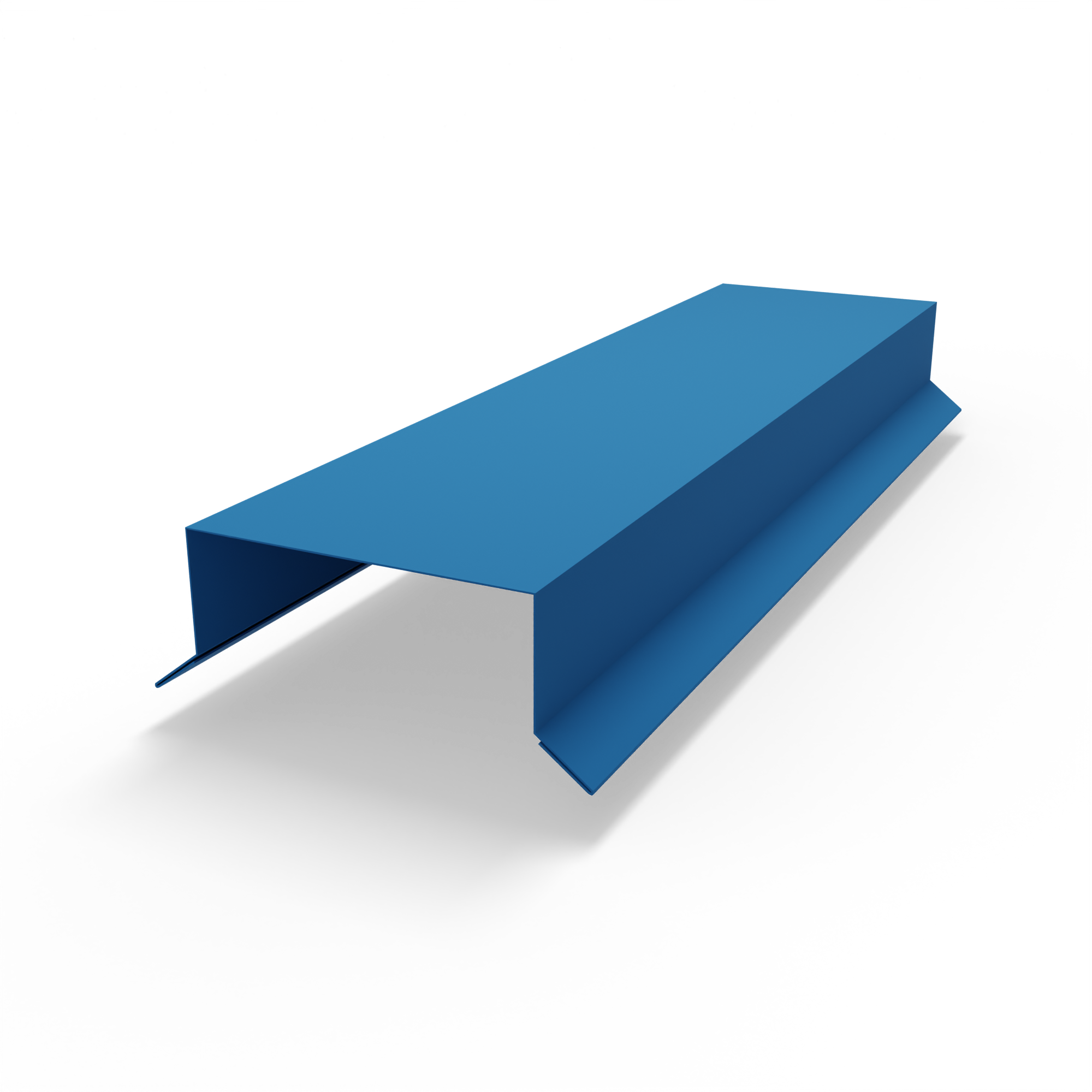 Парапет плоский RAL 5015 полиэстер 0,5 мм