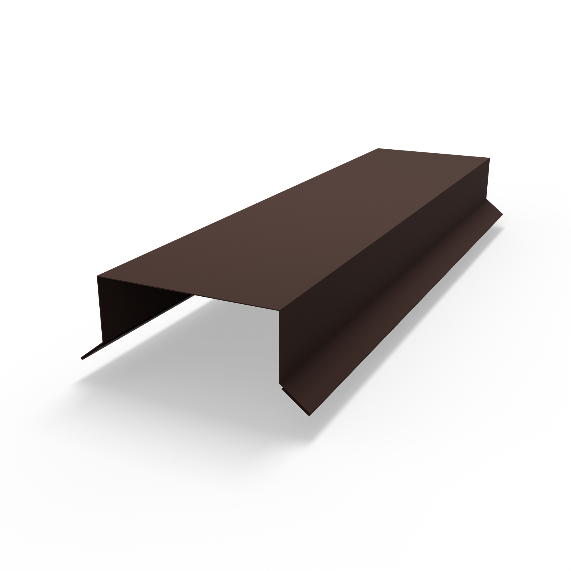 Парапет плоский RAL 8017 полиэстер 1 мм