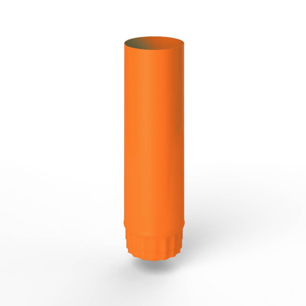 Труба водосточная оцинкованная порошок ф210х1250мм RAL 2003