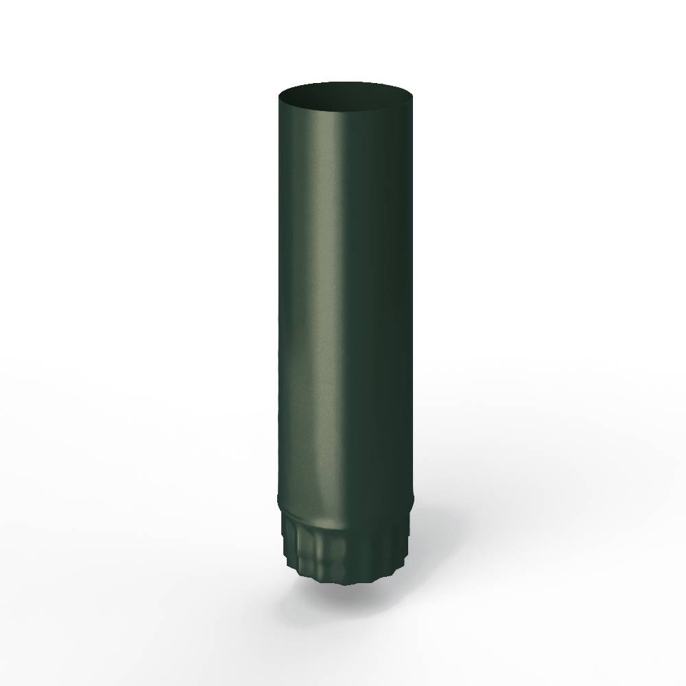 Труба водосточная оцинкованная порошок ф90х1250мм RAL 6009