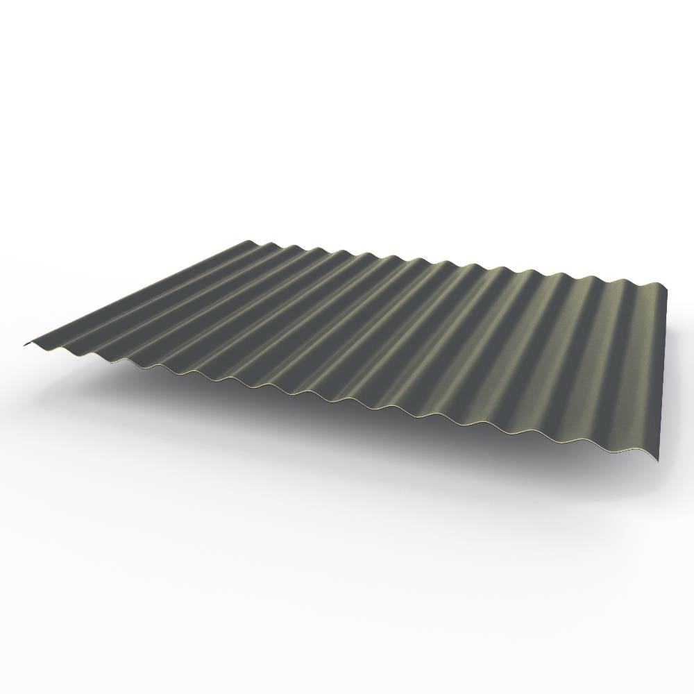 Профнастил С15 (RAL 7024) полиэстер 0,45х1180мм