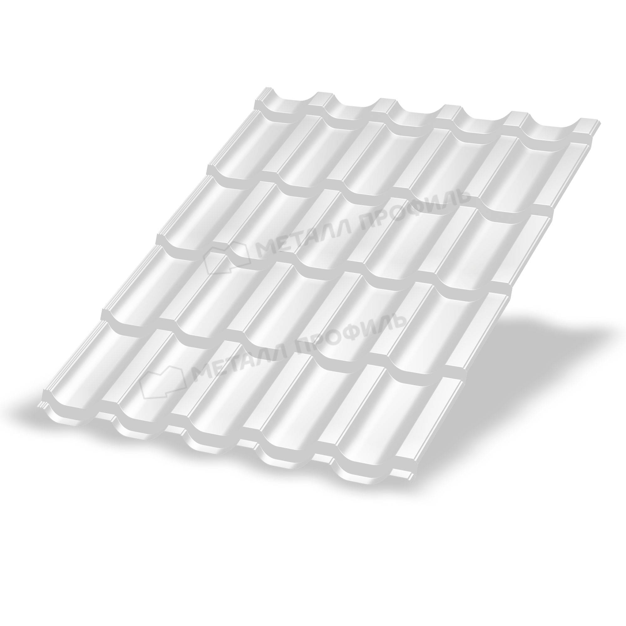 Металлочерепица МП Трамонтана-M NormanMP (ПЭ-01-9003-0,5)