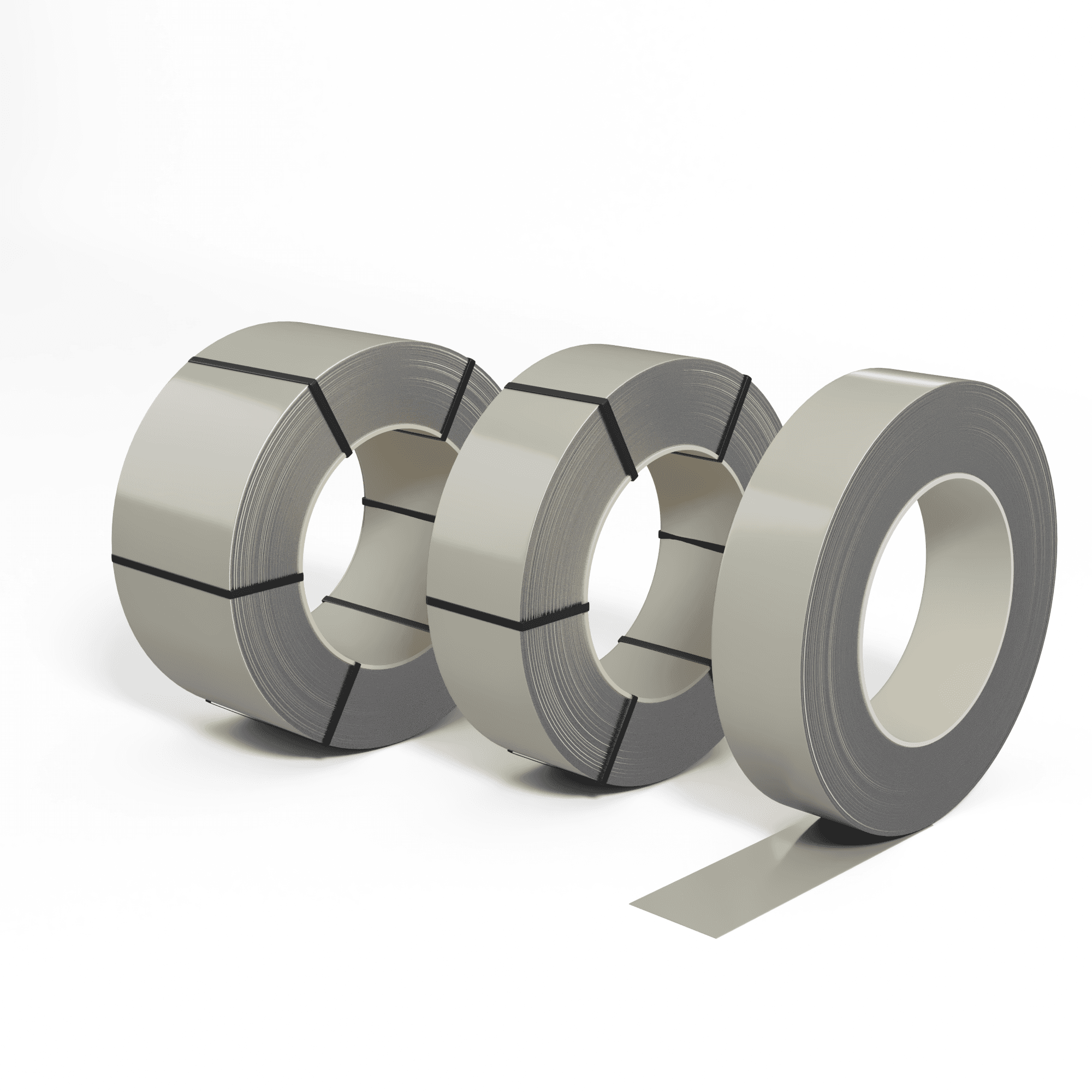 Лента оцинкованная (Штрипс) 0,6 мм (RAL 7044) с полимерным покрытием (полиэстер)