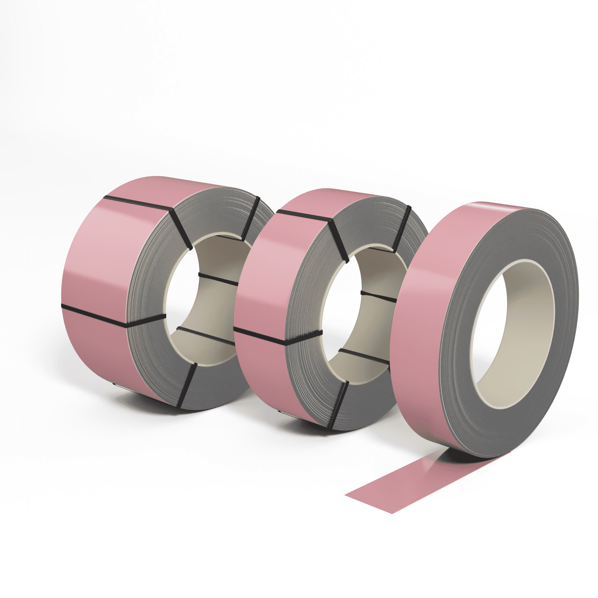 Лента оцинкованная (Штрипс) 0,55 мм (RAL 3015) с полимерным покрытием (полиэстер)