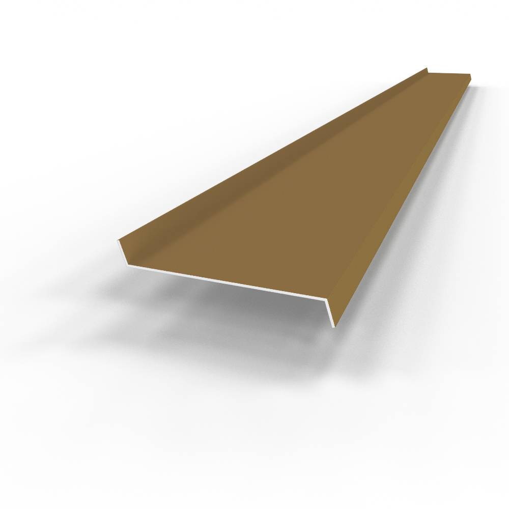 Отлив 0,5 мм RAL 1036 оконный оцинкованный c порошковым покрытием