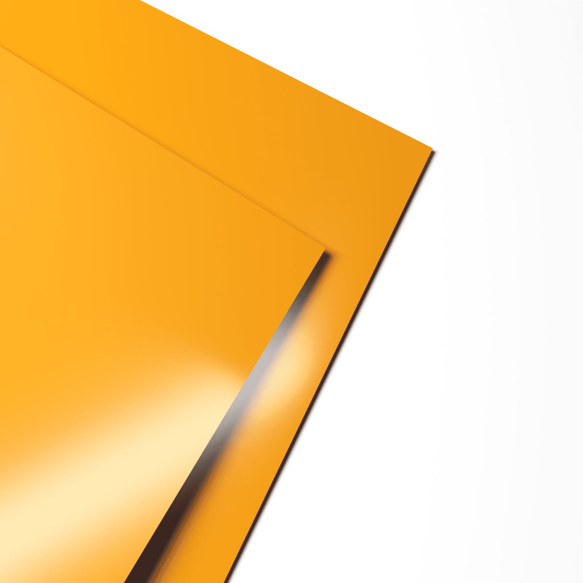 Лист оцинкованный 0,3х1250мм (RAL 2007) с полимерным покрытием (Полиэстер)