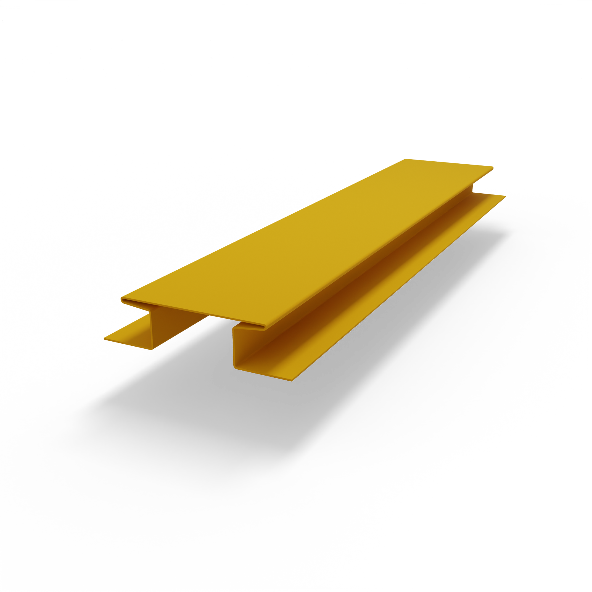 Н-образная планка (RAL 1006) оцинкованный с порошковым покрытием 0,45 мм