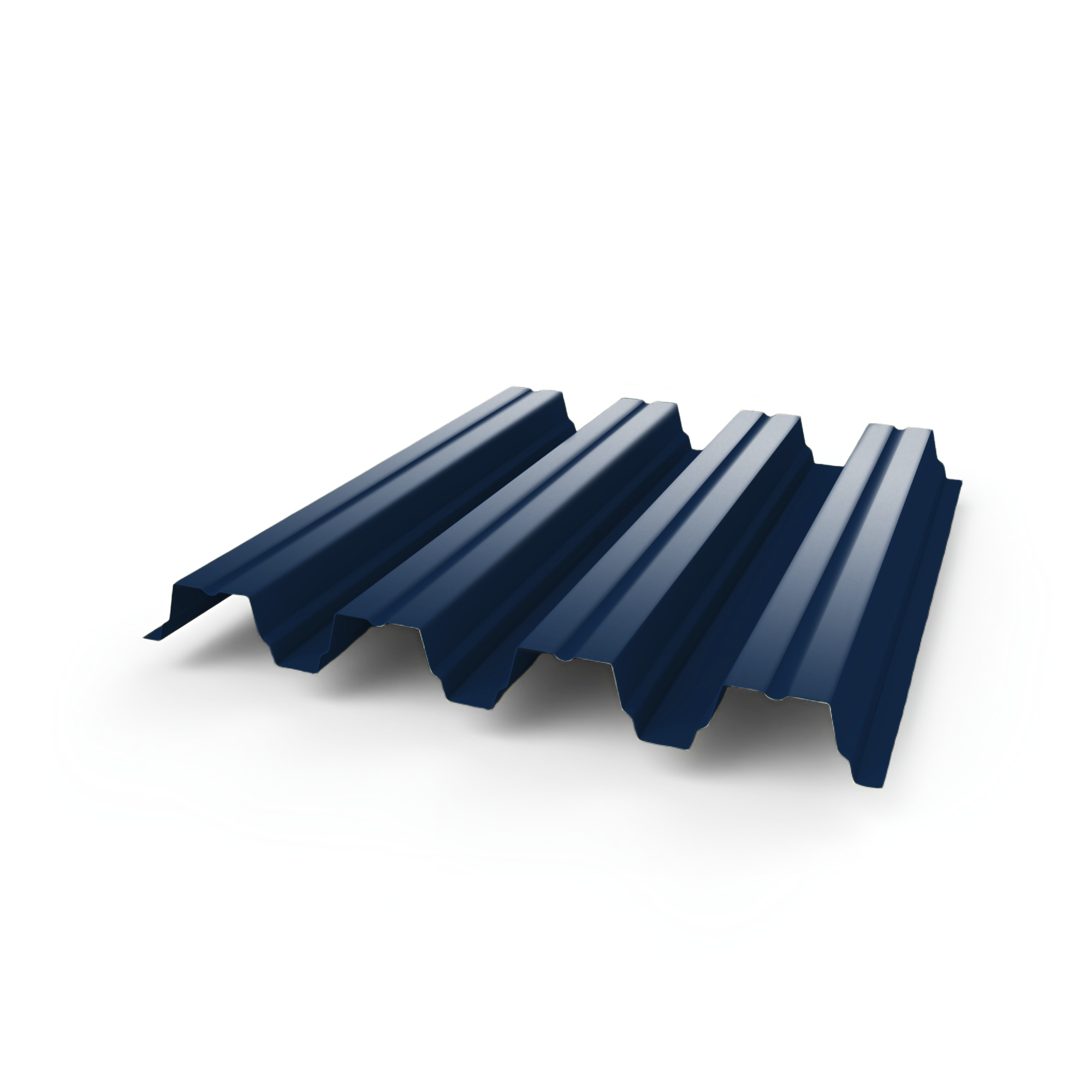 Профнастил Н75 - 0,7 (RAL 5026) с полимерным покрытием (полиэстер)