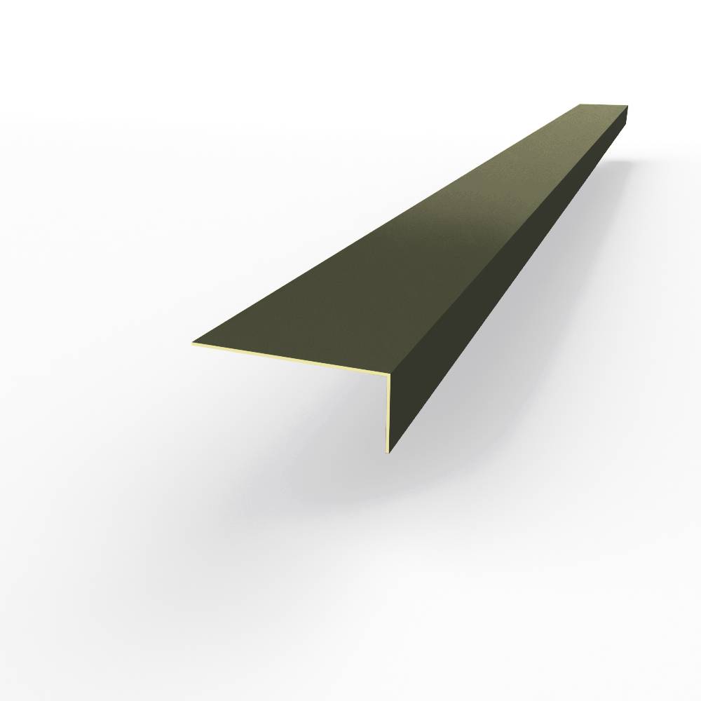 Откос оконный 0,5 мм (RAL 6008) c порошковым покрытием