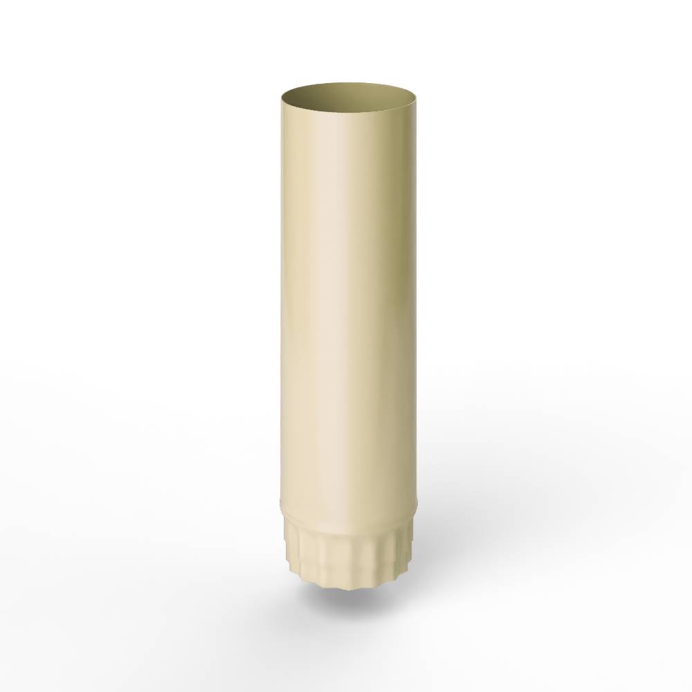 Труба водосточная оцинкованная порошок ф180х1250мм RAL 1015