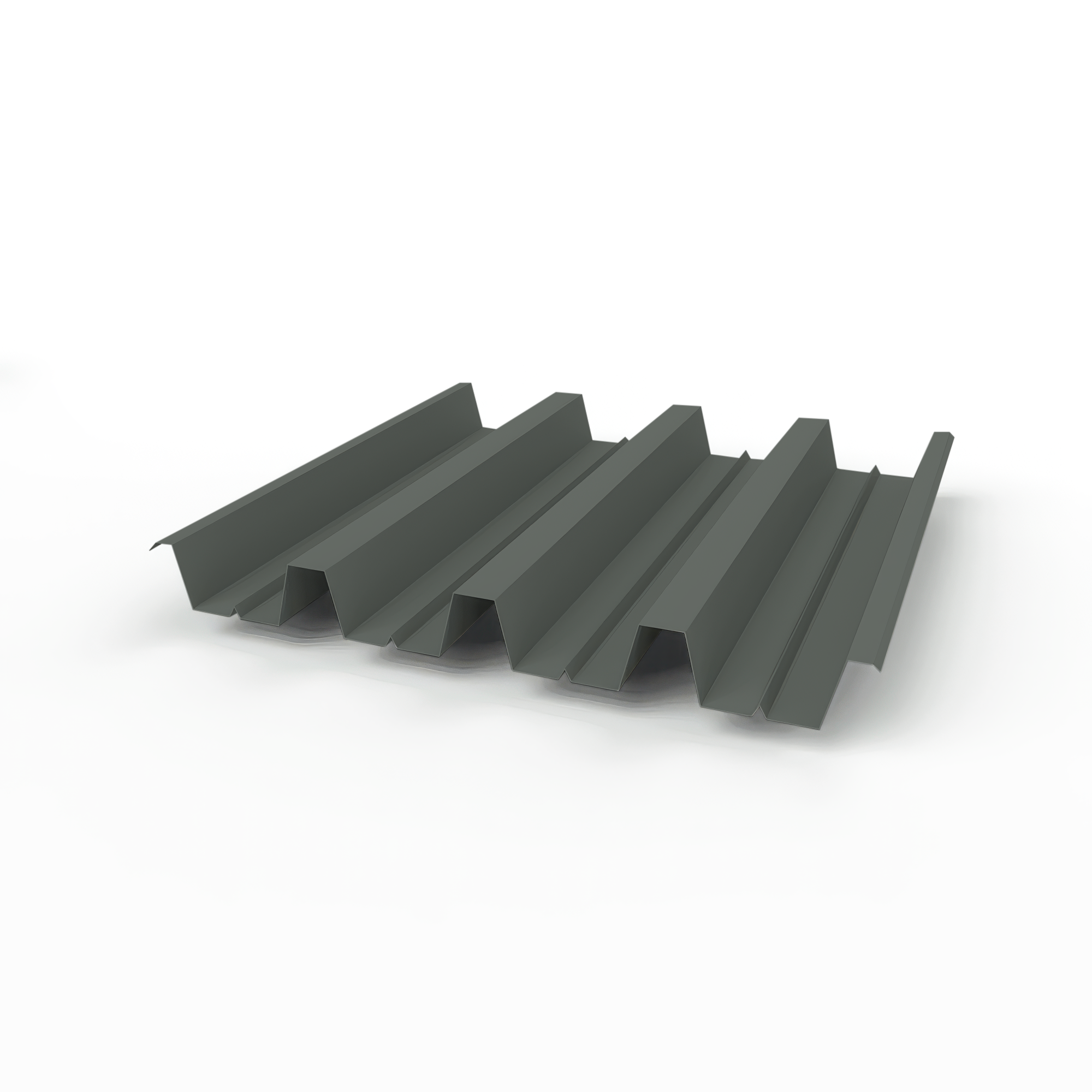 Профнастил Н60 (RAL 7010) 0,5х845мм оцинкованный, с полимерным покрытием (Полиэстер)