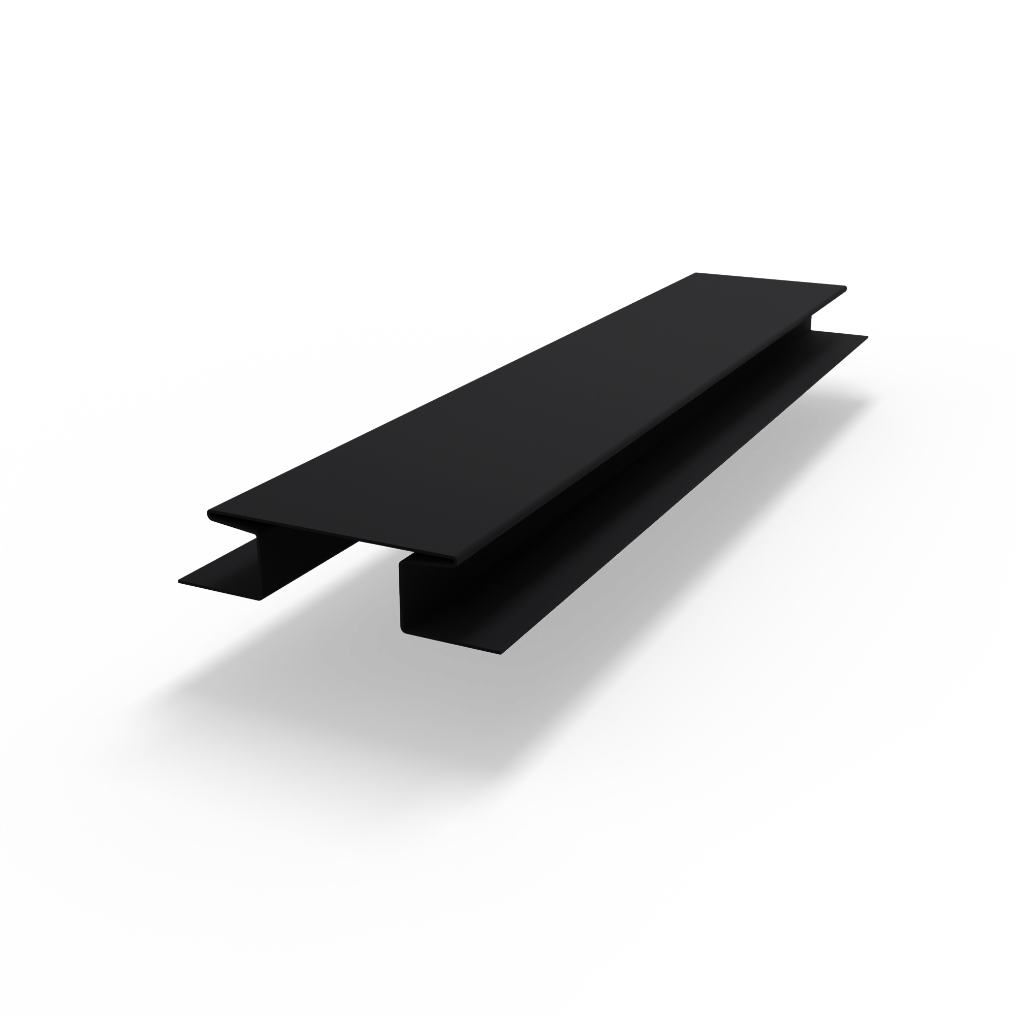 Н профиль (RAL 9005) оцинкованный с порошковым покрытием 0,45 мм