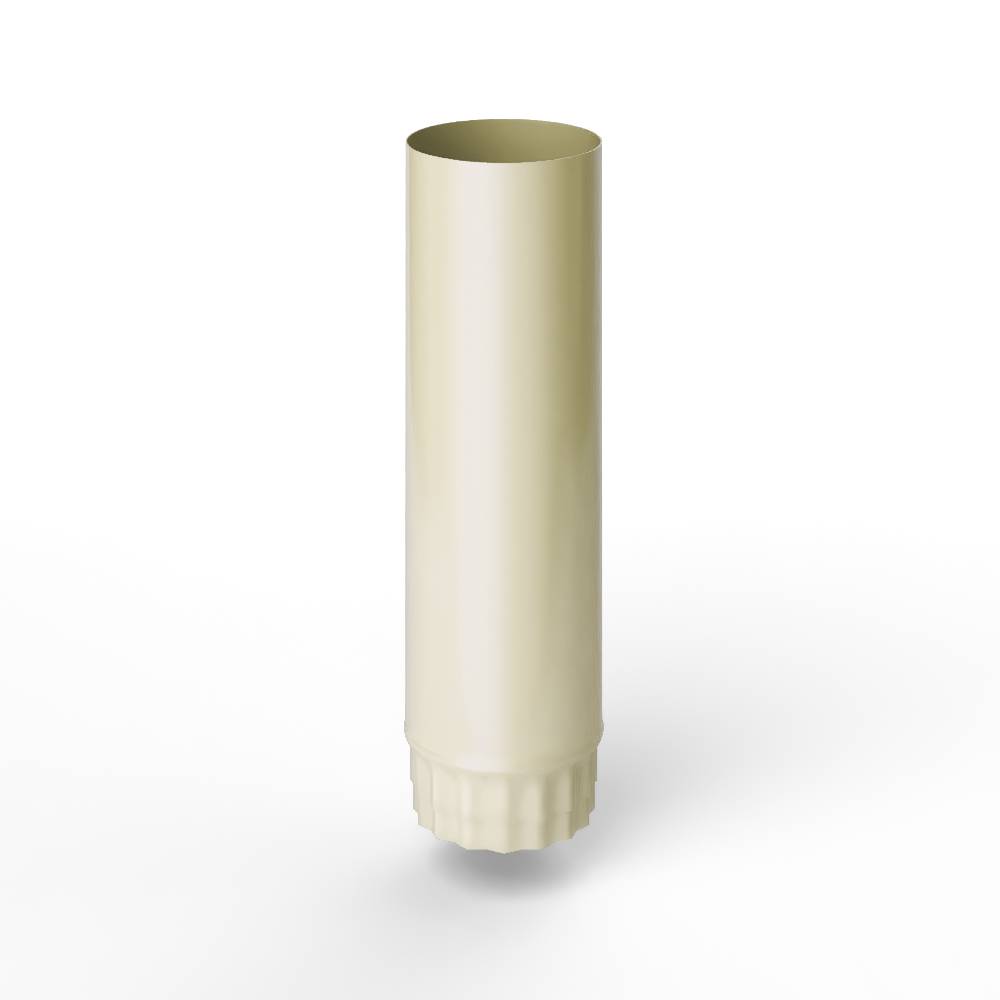 Труба водосточная оцинкованная порошок ф110х1250мм RAL 1013