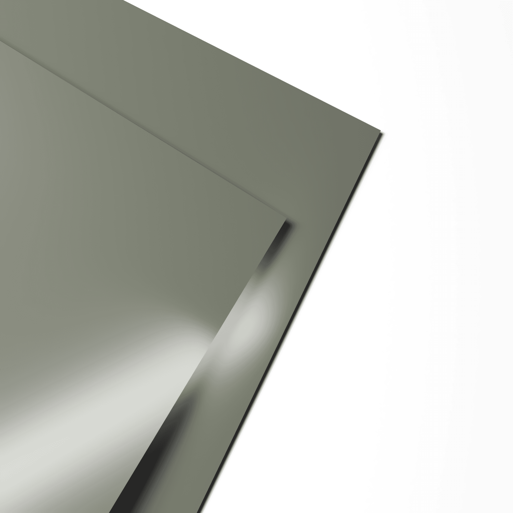 Лист оцинкованный 0,6х1250мм (RAL 7023) с полимерным покрытием (полиэстер)