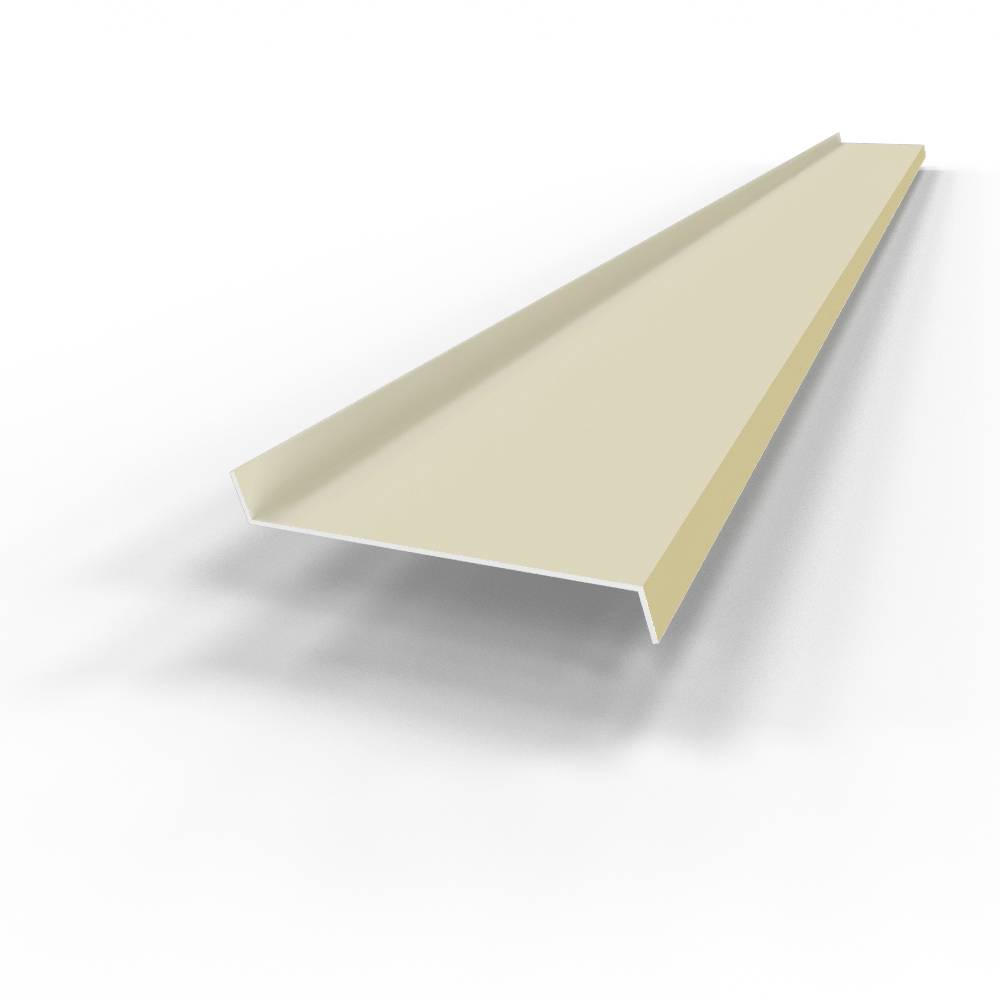 Отлив 0,55 мм RAL 1013 оконный оцинкованный c порошковым покрытием