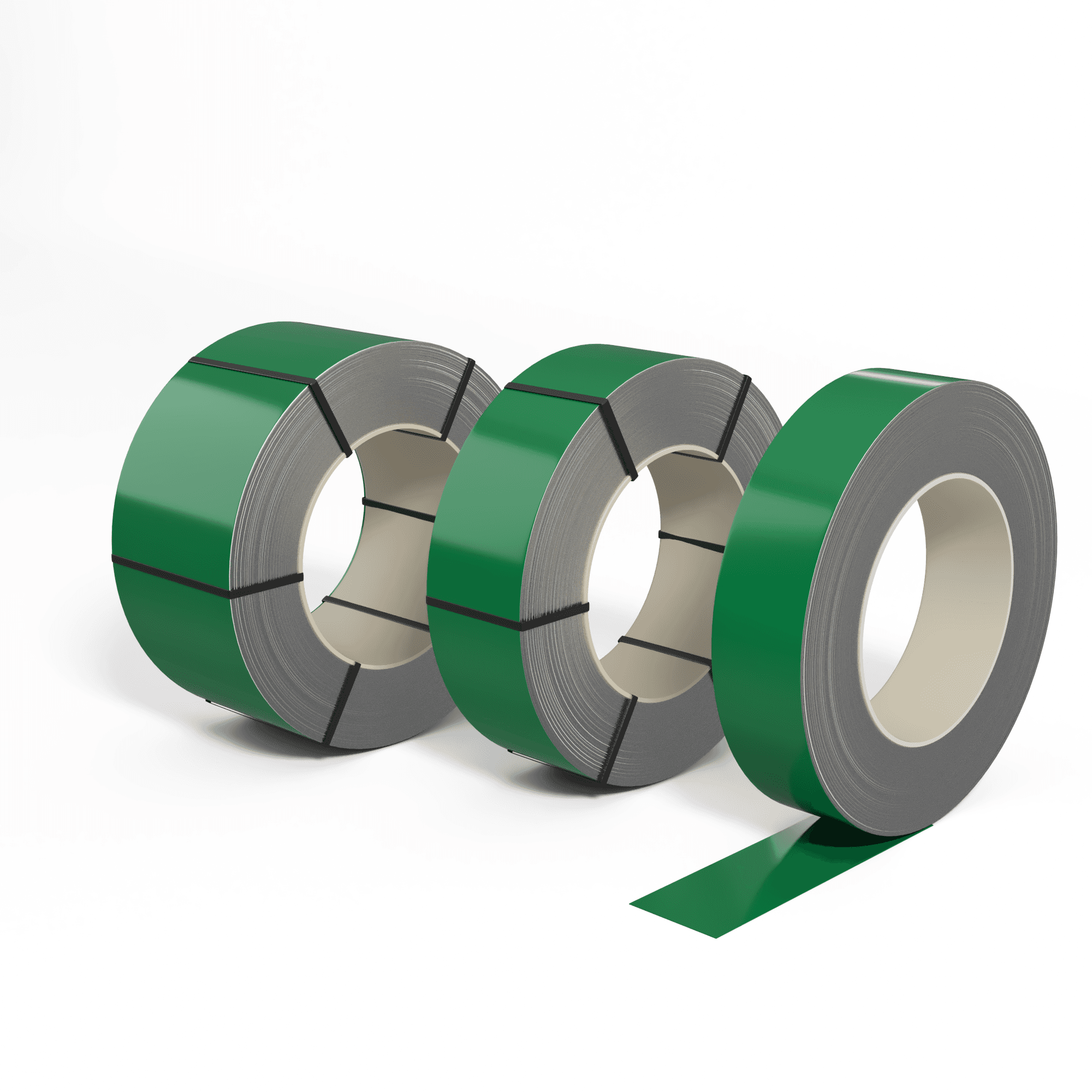 Лента оцинкованная (Штрипс) 1,0 мм (RAL 6024) с полимерным покрытием (полиэстер)