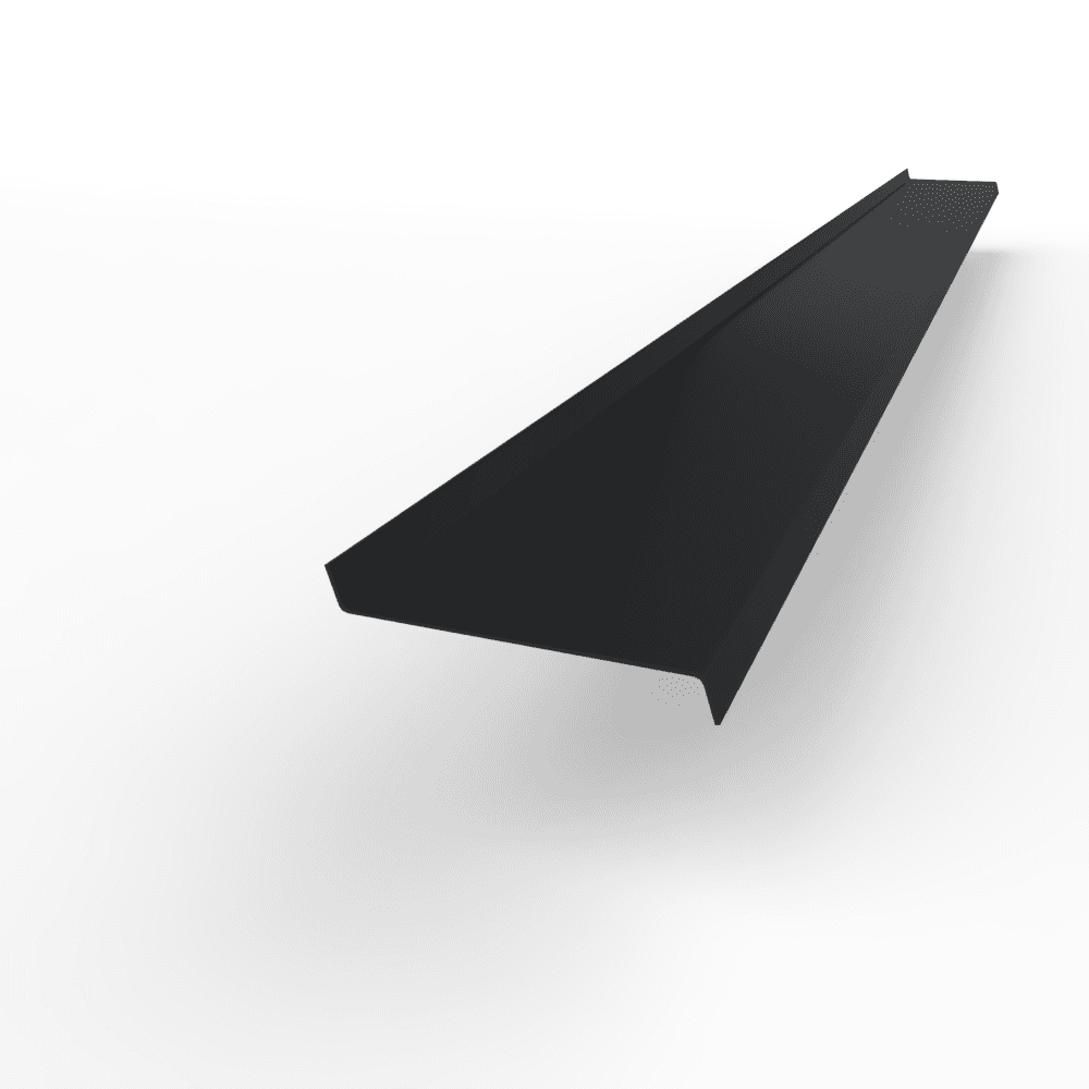 Отлив 0,7 мм RAL 9003 оконный оцинкованный c порошковым покрытием