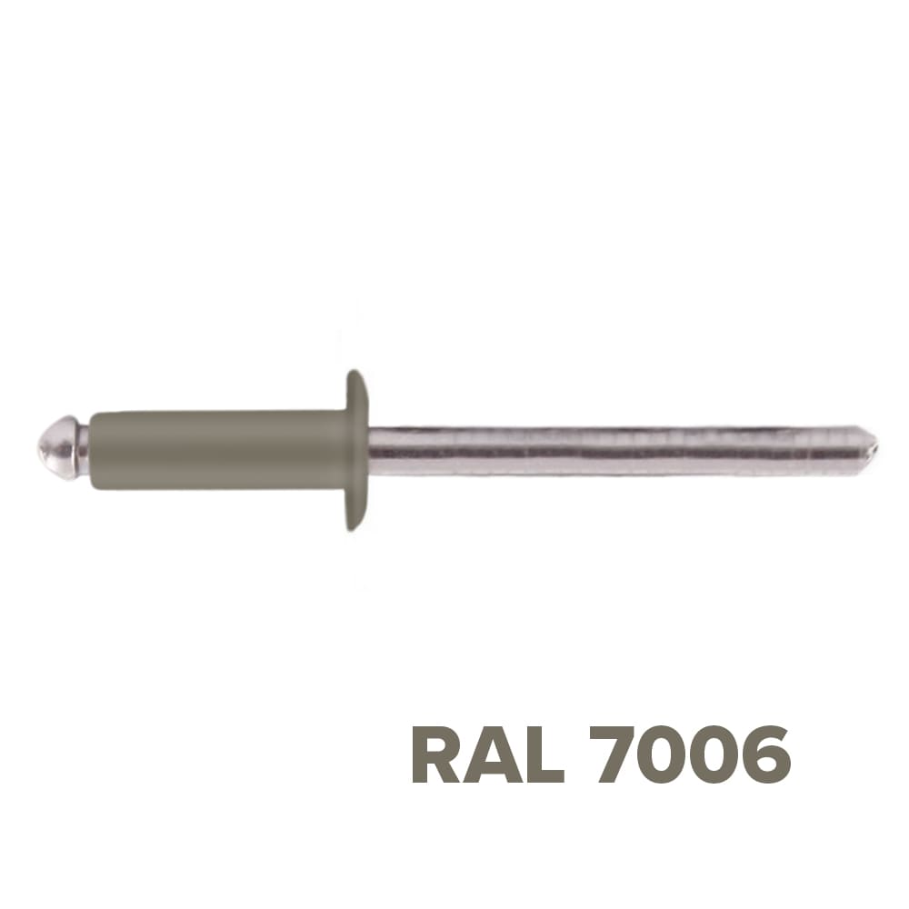 Заклепка 3.2x10 (RAL 7006) A2/A2 вытяжная