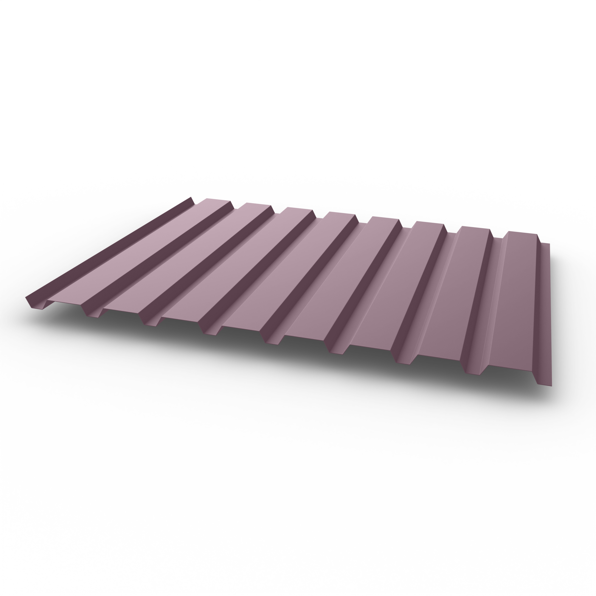 Профнастил С20 - 0,45х1150мм (RAL 4009) оцинкованный, с полимерным покрытием (Полиэстер)