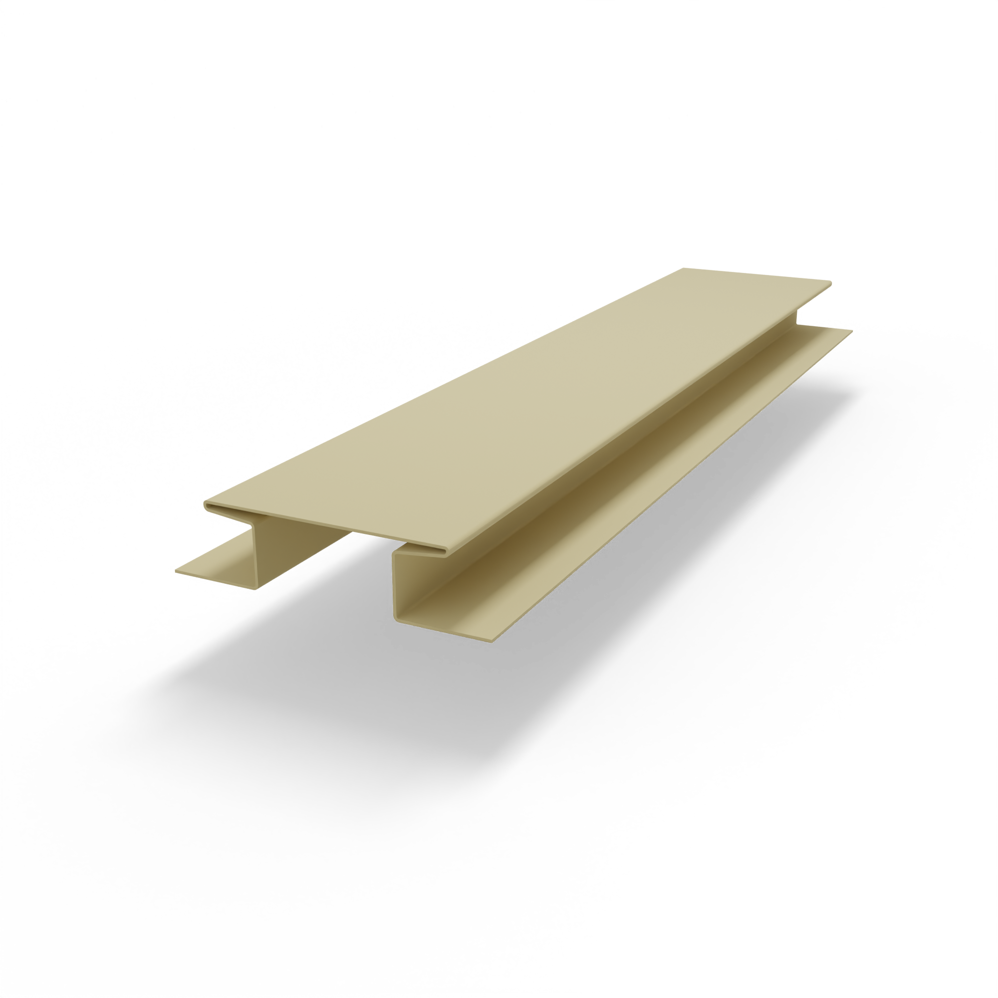 Н-образная планка (RAL 1014) оцинкованный с порошковым покрытием 0,45 мм