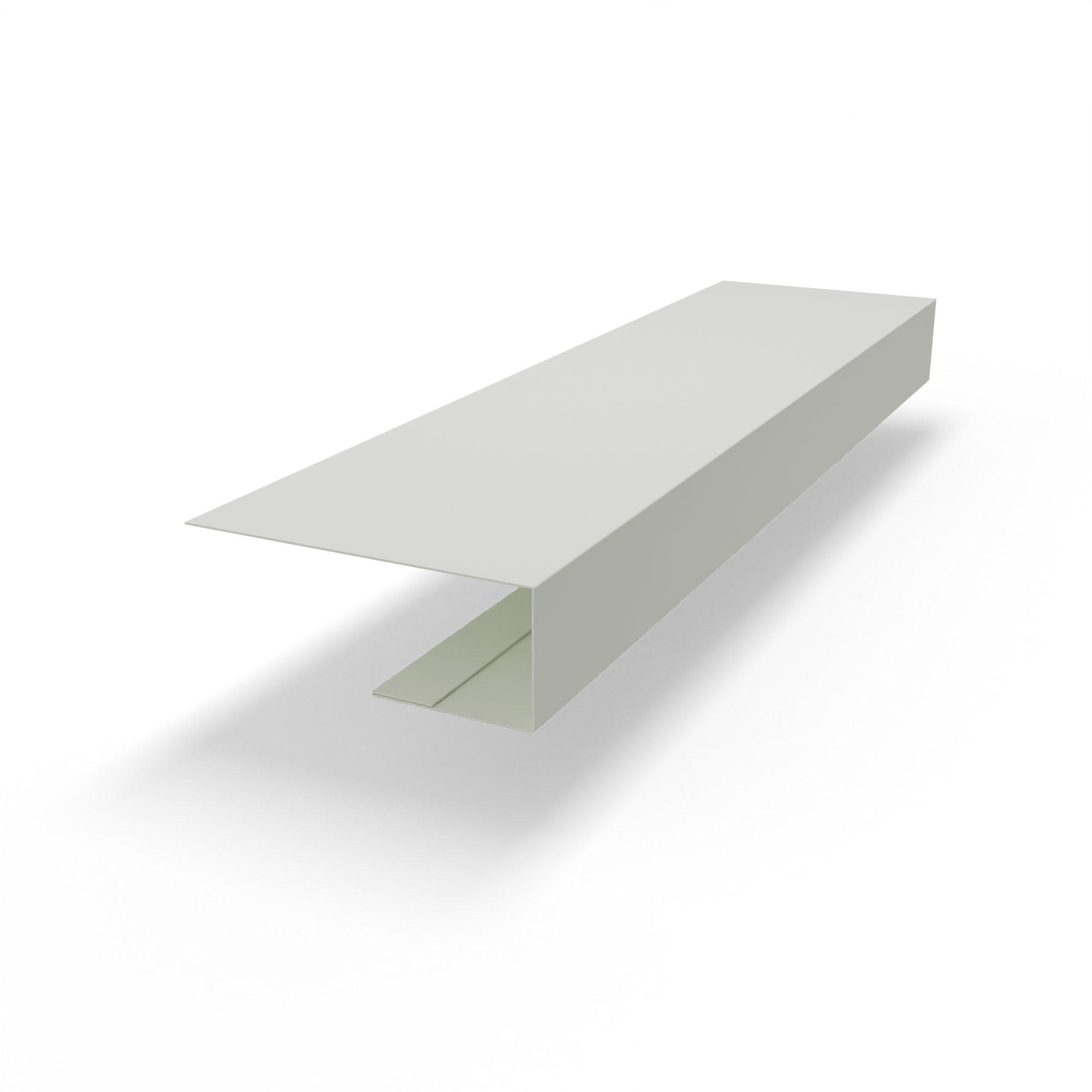 j планка RAL 9010 оцинкованная c порошковым покрытием 0,45мм