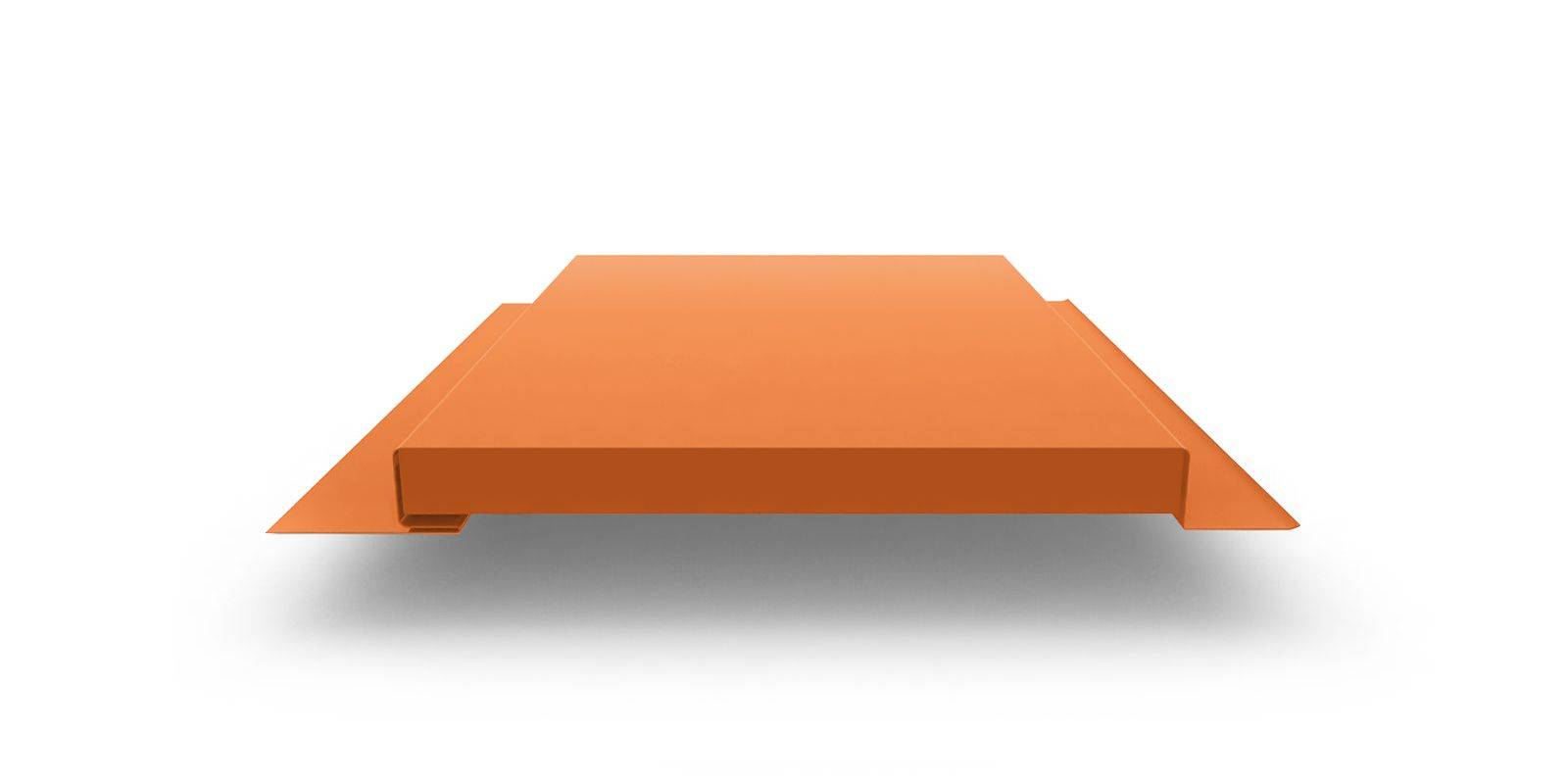 Линеарная панель оцинкованная с полимерным покрытием Т-Г-24хС/20 0,7х430мм RAL 2004