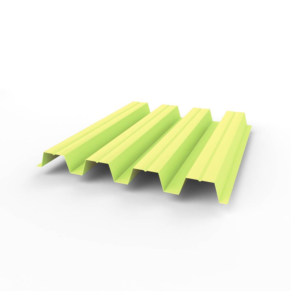 Профнастил Н57 оцинкованный 0,7х801мм (RAL 1026) с полимерным покрытием (Полиэстер)