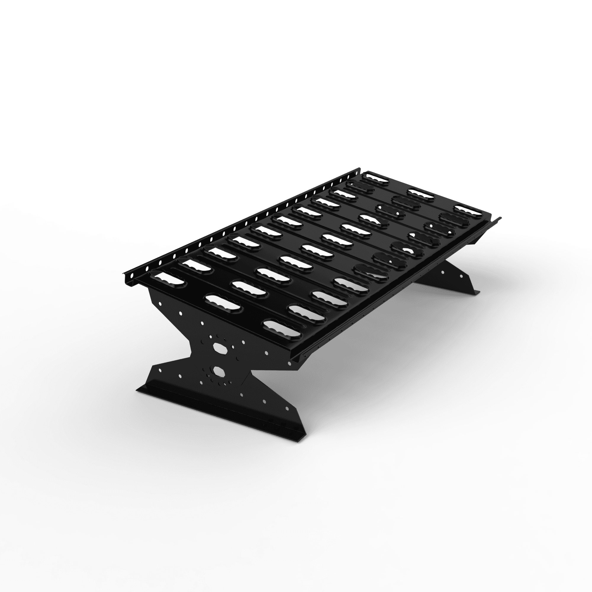 Мостик кровельный переходной универсальный 2480мм оцинкованная сталь с порошковым покрытием RAL 9005