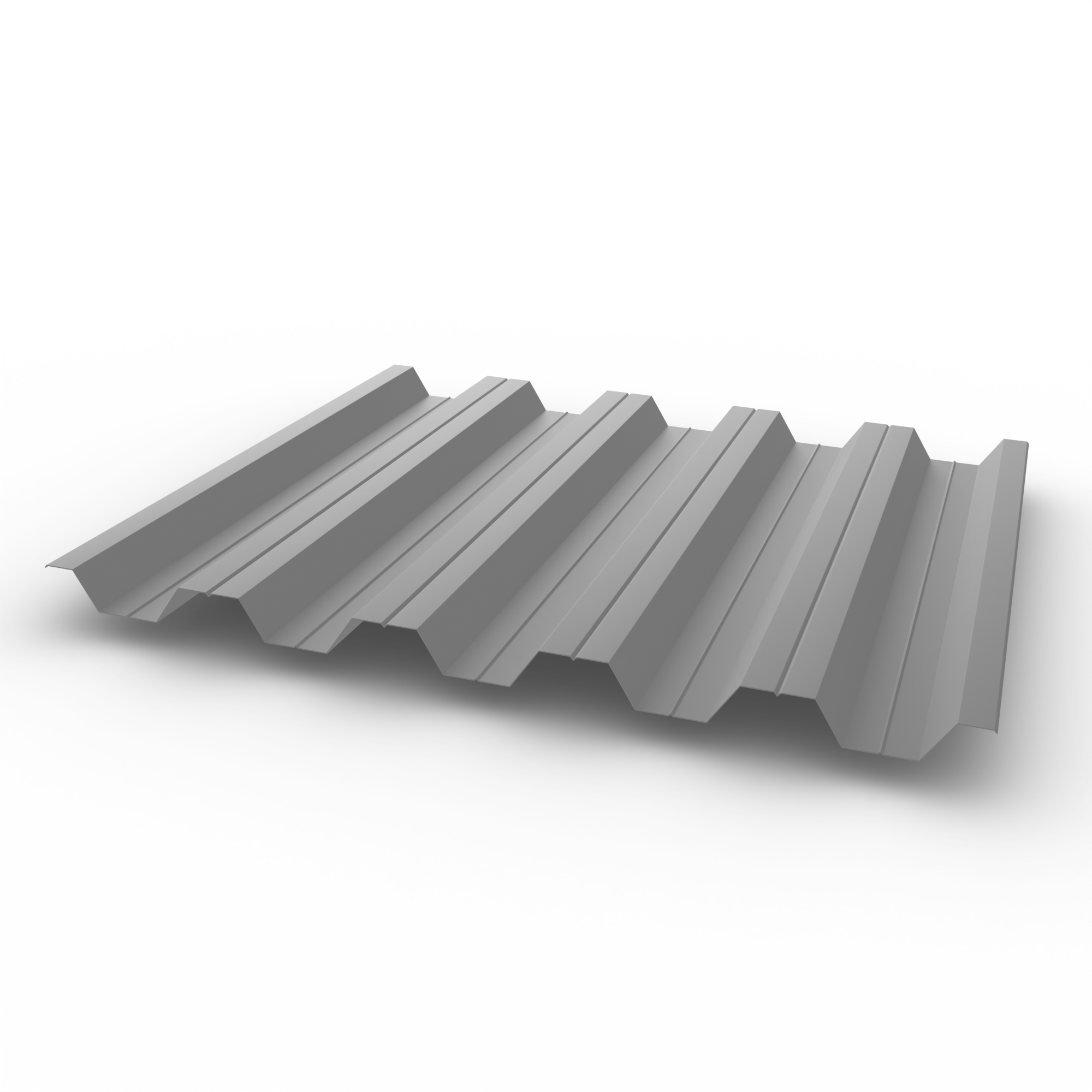 Профнастил НС35 - 0,5 - RAL 9022 оцинкованный, с полимерным покрытием (Полиэстер)