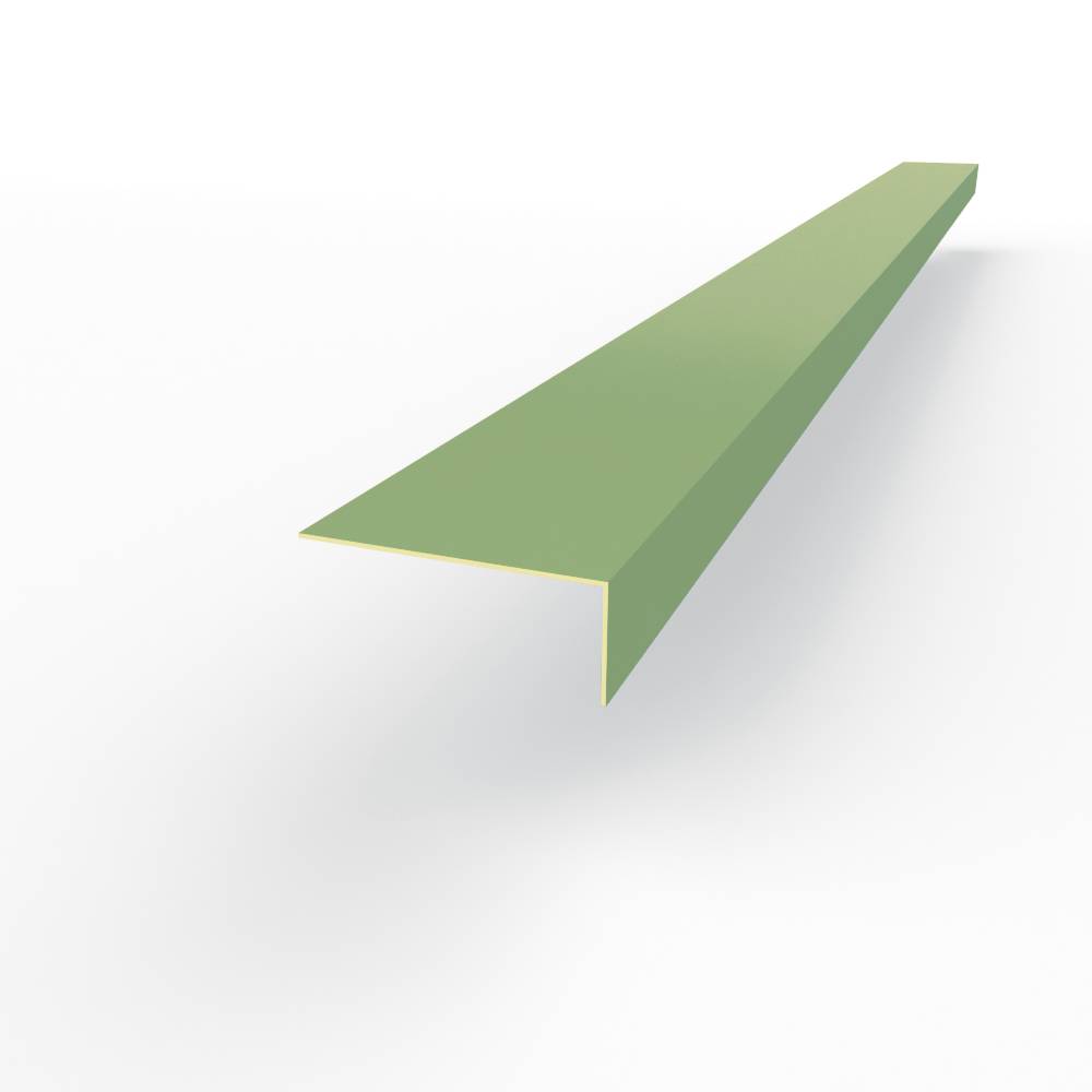 Откос оконный 0,4 мм (RAL 6021) c порошковым покрытием