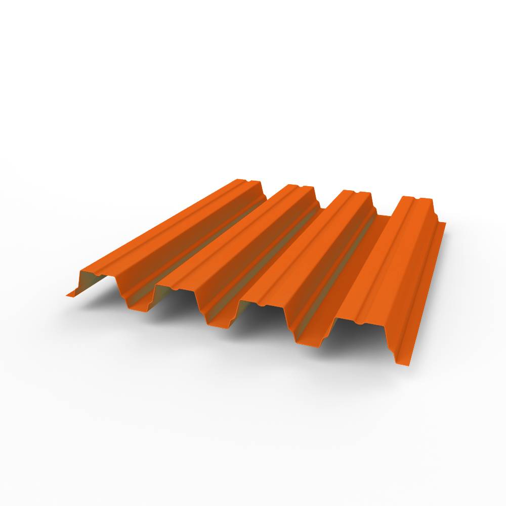 Профнастил Н75 - 0,7 (RAL 2004) с полимерным покрытием (полиэстер)