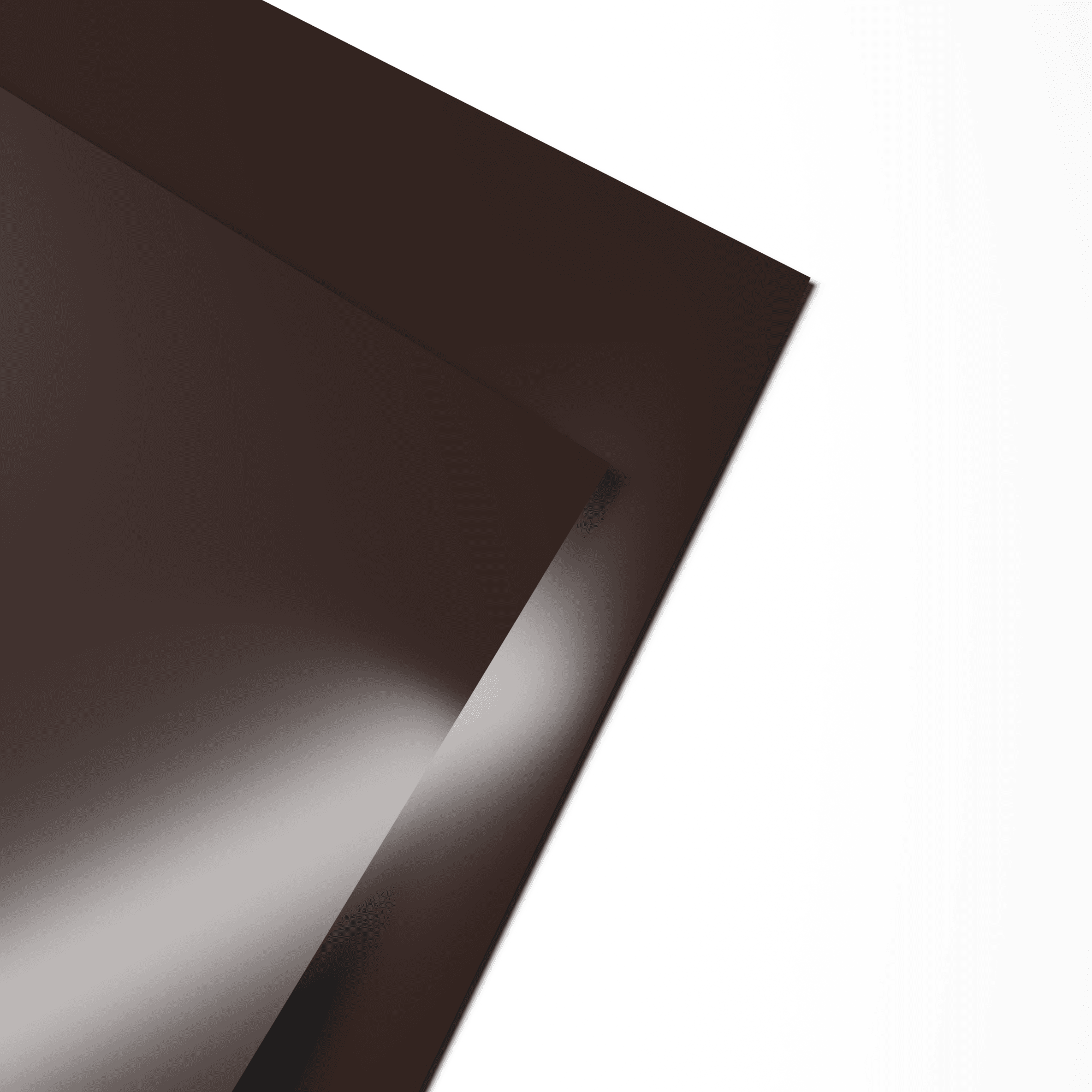 Лист оцинкованный 0,5х1250мм (RAL 8017) с полимерным покрытием (полиэстер)