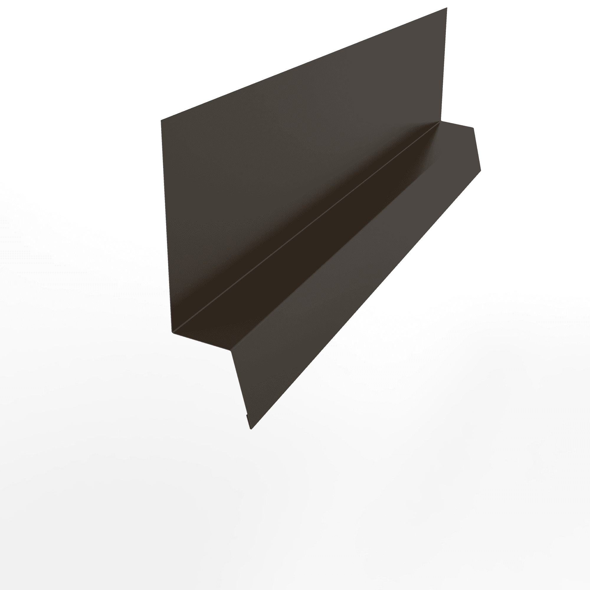 Планка начальная RR 32 оцинкованная с порошковым покрытием 0,45 мм