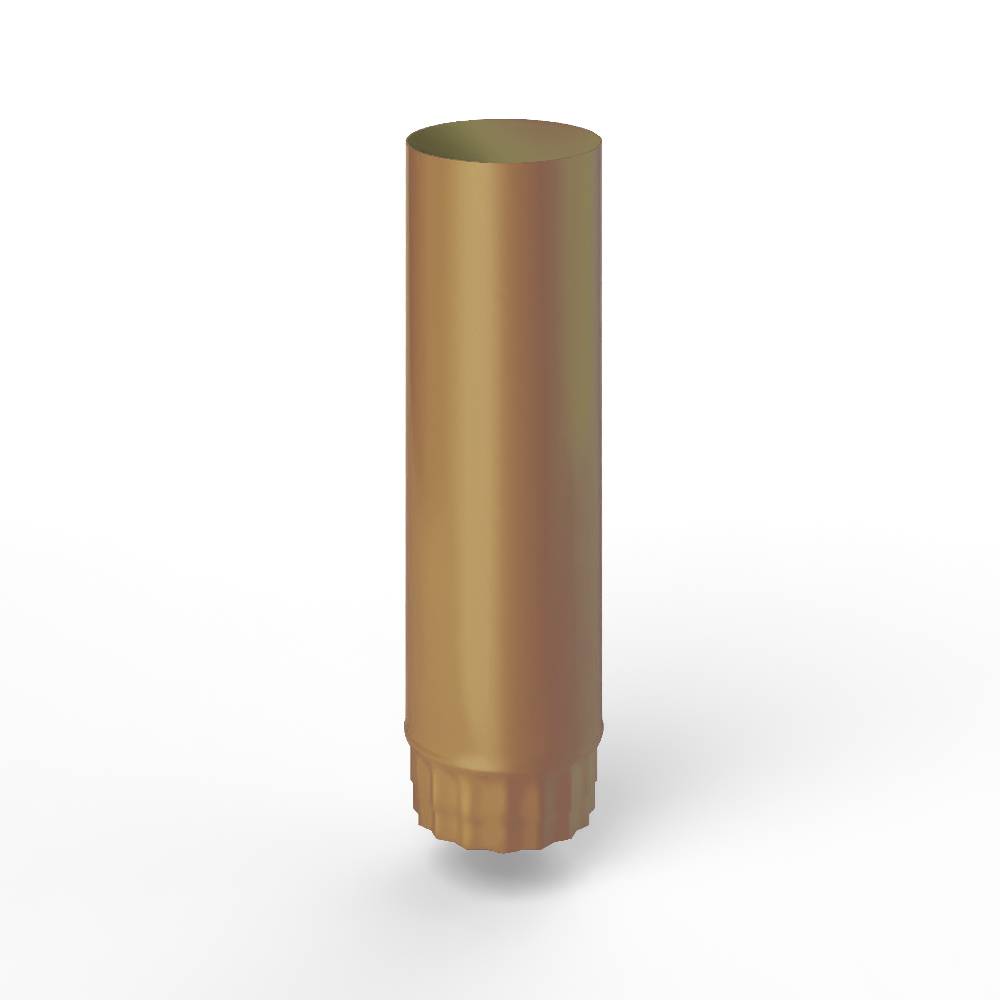 Труба водосточная оцинкованная порошок ф100х1250мм RAL 1011