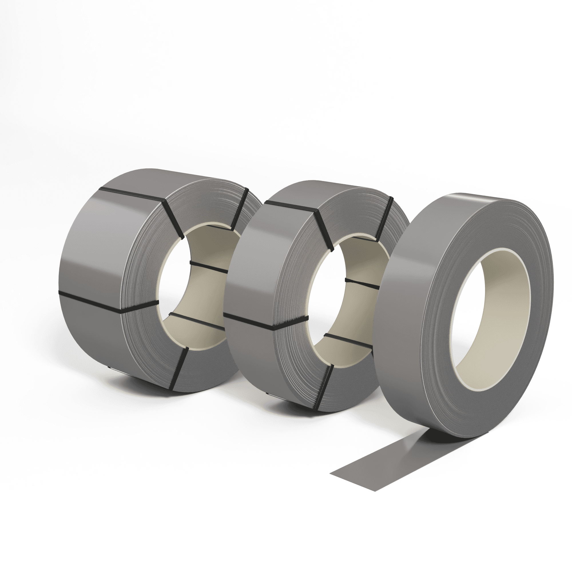 Лента оцинкованная (Штрипс) 0,45 мм (RAL 7036) с полимерным покрытием (полиэстер)