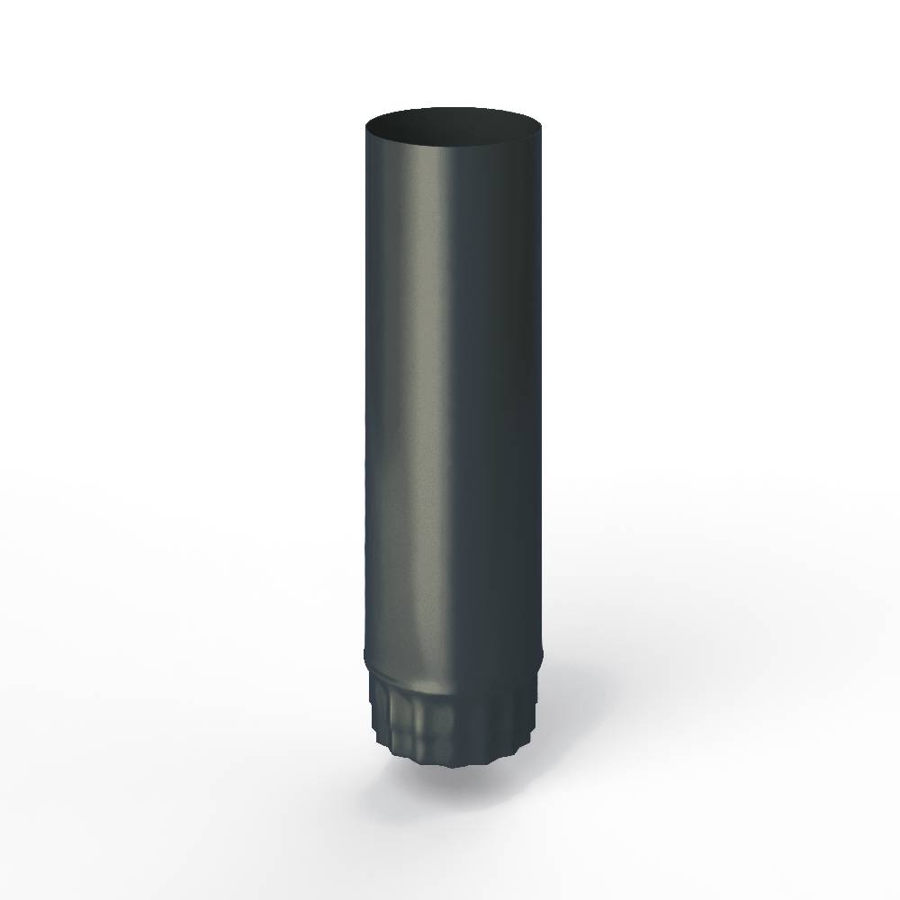 Труба водосточная оцинкованная порошок ф190х1250мм RAL 7016