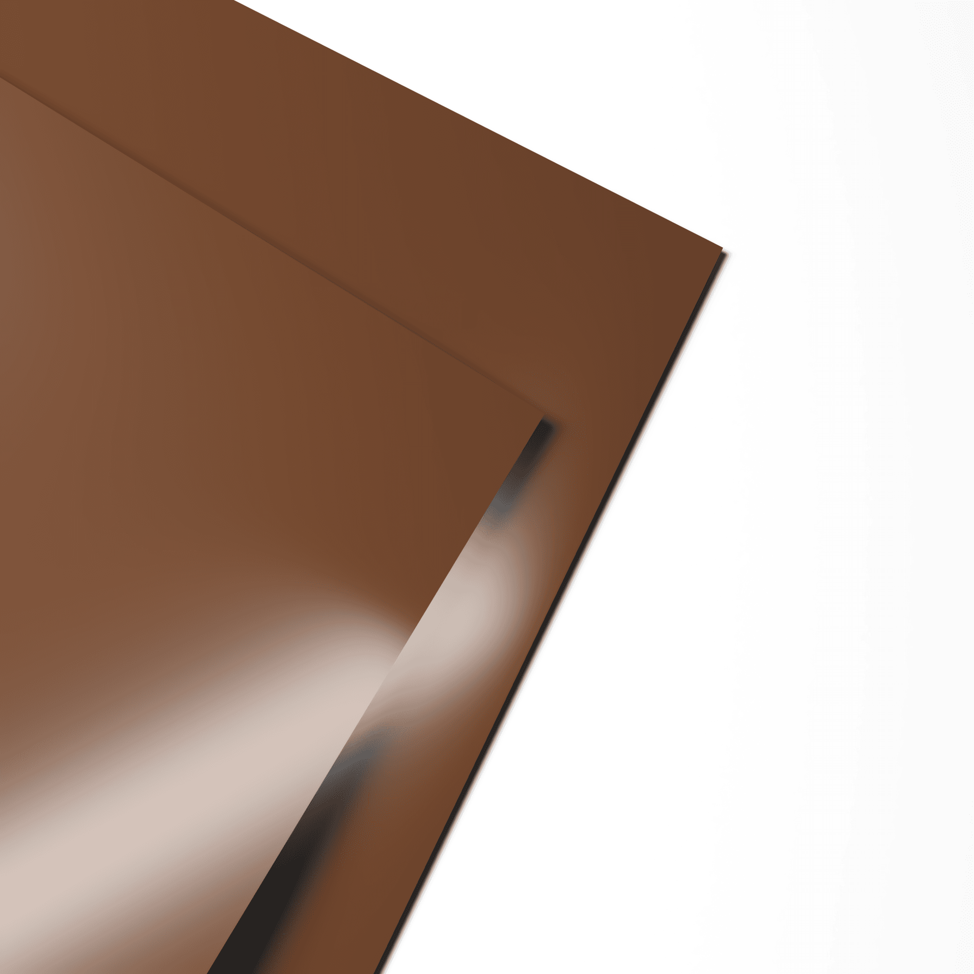 Лист оцинкованный 0,3х1250мм (RAL 8024) с полимерным покрытием (Полиэстер)