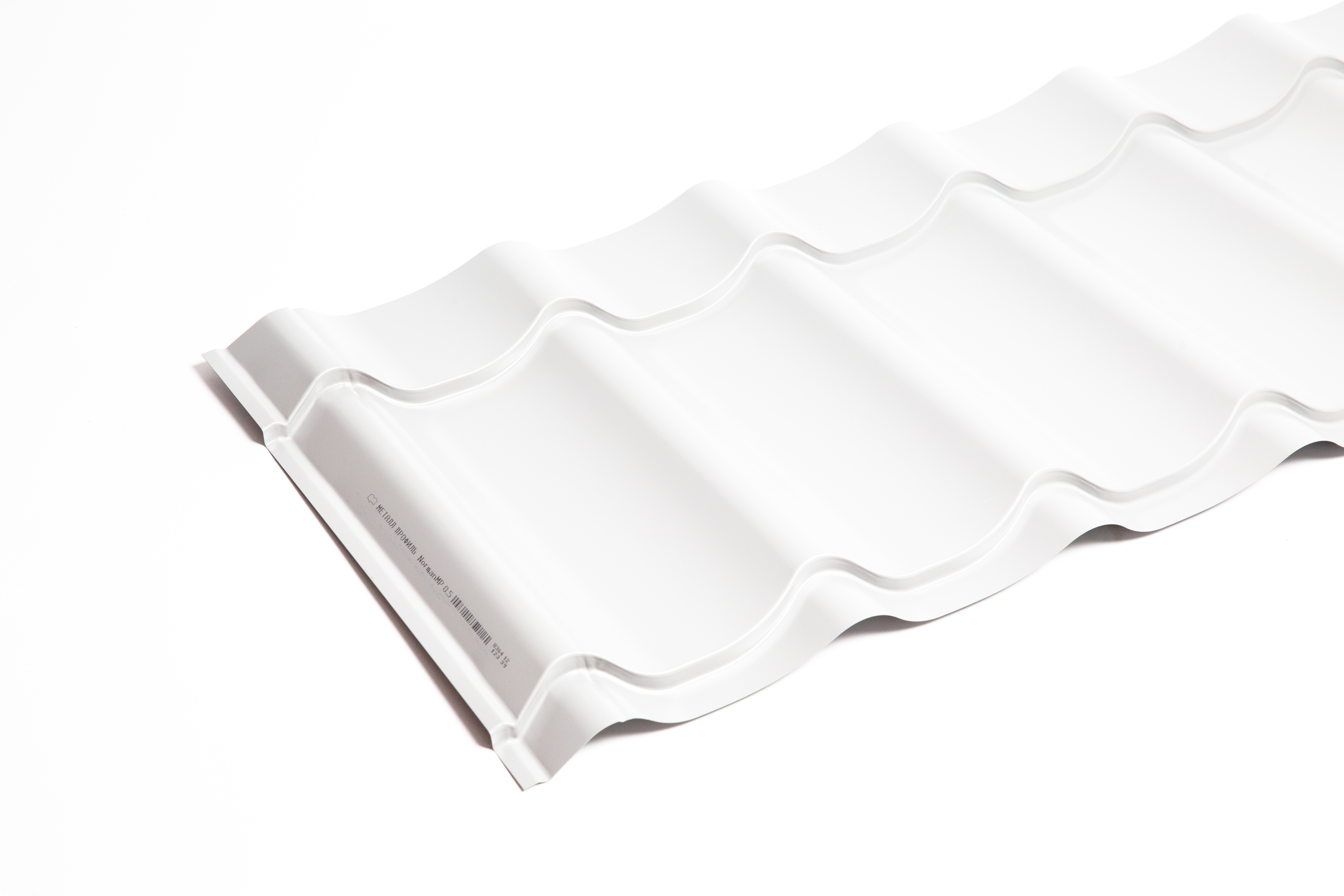 Металлочерепица Монтеррей классик оцинкованная с полимерным покрытием 0.5x1180мм  RAL 9003