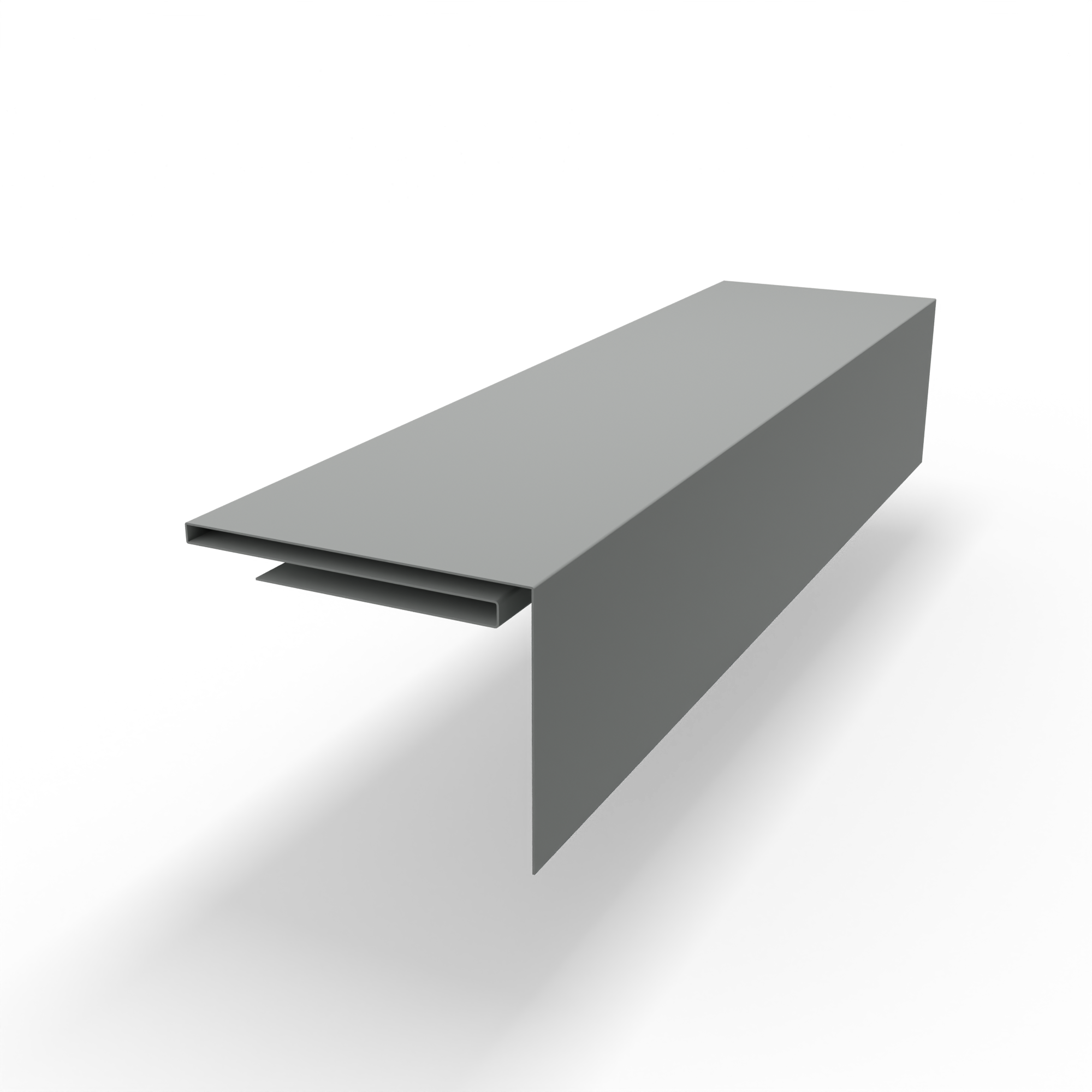 Аквилон RAL 9006 оцинкованный c полимерным покрытием 0,45 мм
