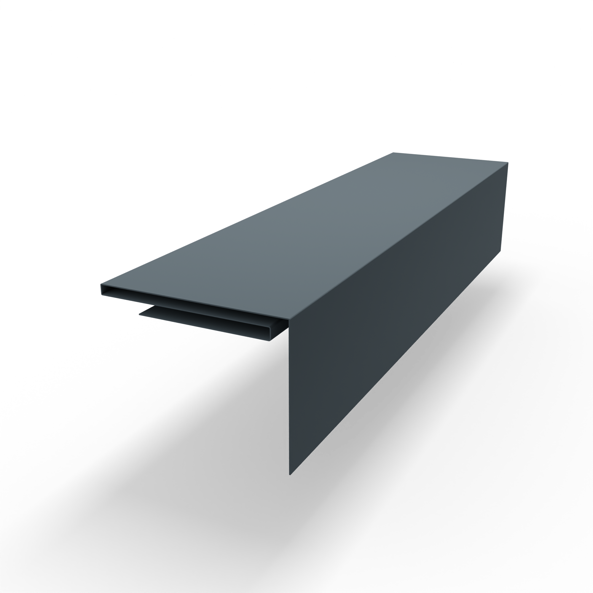 Аквилон RAL 7031 оцинкованный c порошковым покрытием 0,45мм