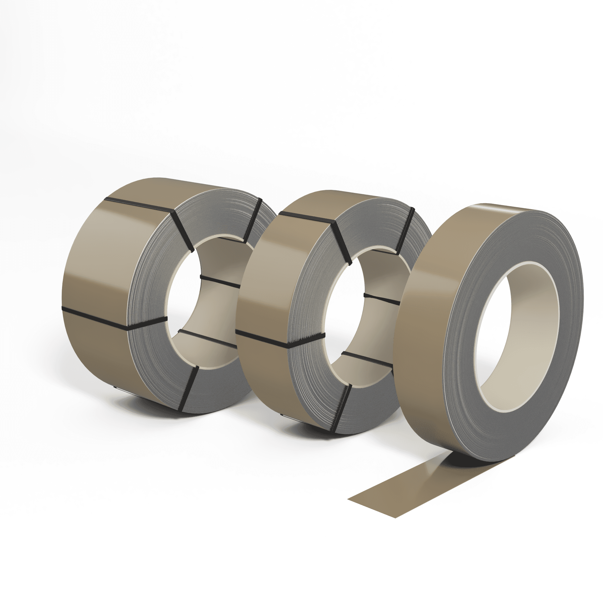 Лента оцинкованная (Штрипс) 0,6 мм (RAL 1019) с полимерным покрытием (полиэстер)