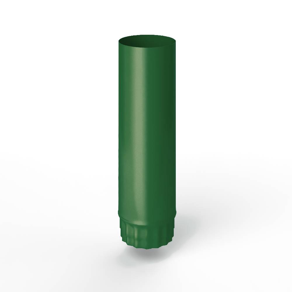 Труба водосточная оцинкованная порошок ф106х1250мм RAL 6002