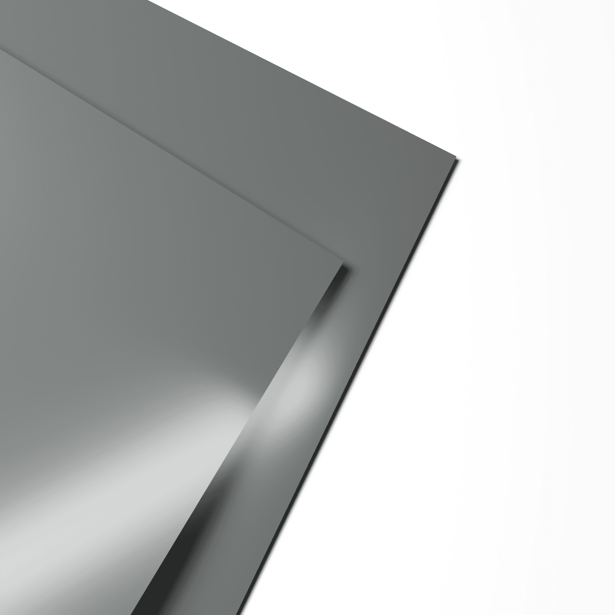 Лист оцинкованный 0,8х1250мм (RAL 7037) с полимерным покрытием (полиэстер)