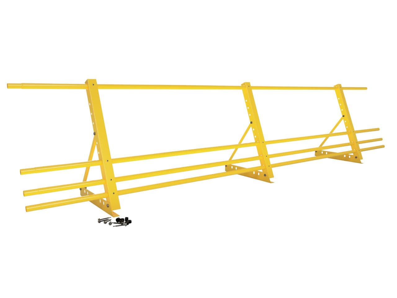 Ограждение кровельное 3000мм универсальный 1200-25-1-2-3 холоднокатанная сталь с порошковым покрытием RAL 1018