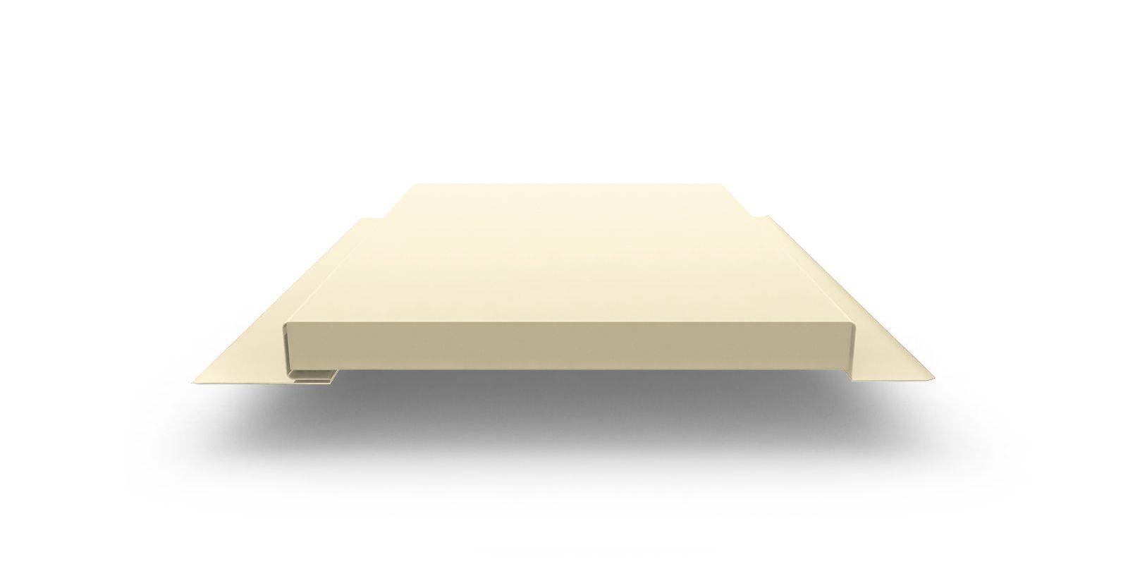 Линеарная панель оцинкованная с полимерным покрытием Т-Г-24хС/20 0,7х245мм RAL 1015