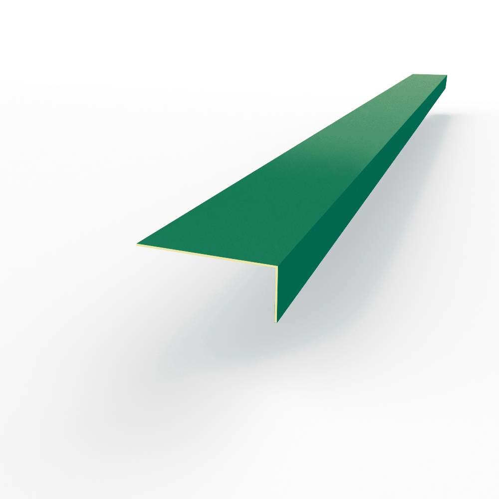 Откос оконный 0,7 мм (RAL 6016) c порошковым покрытием