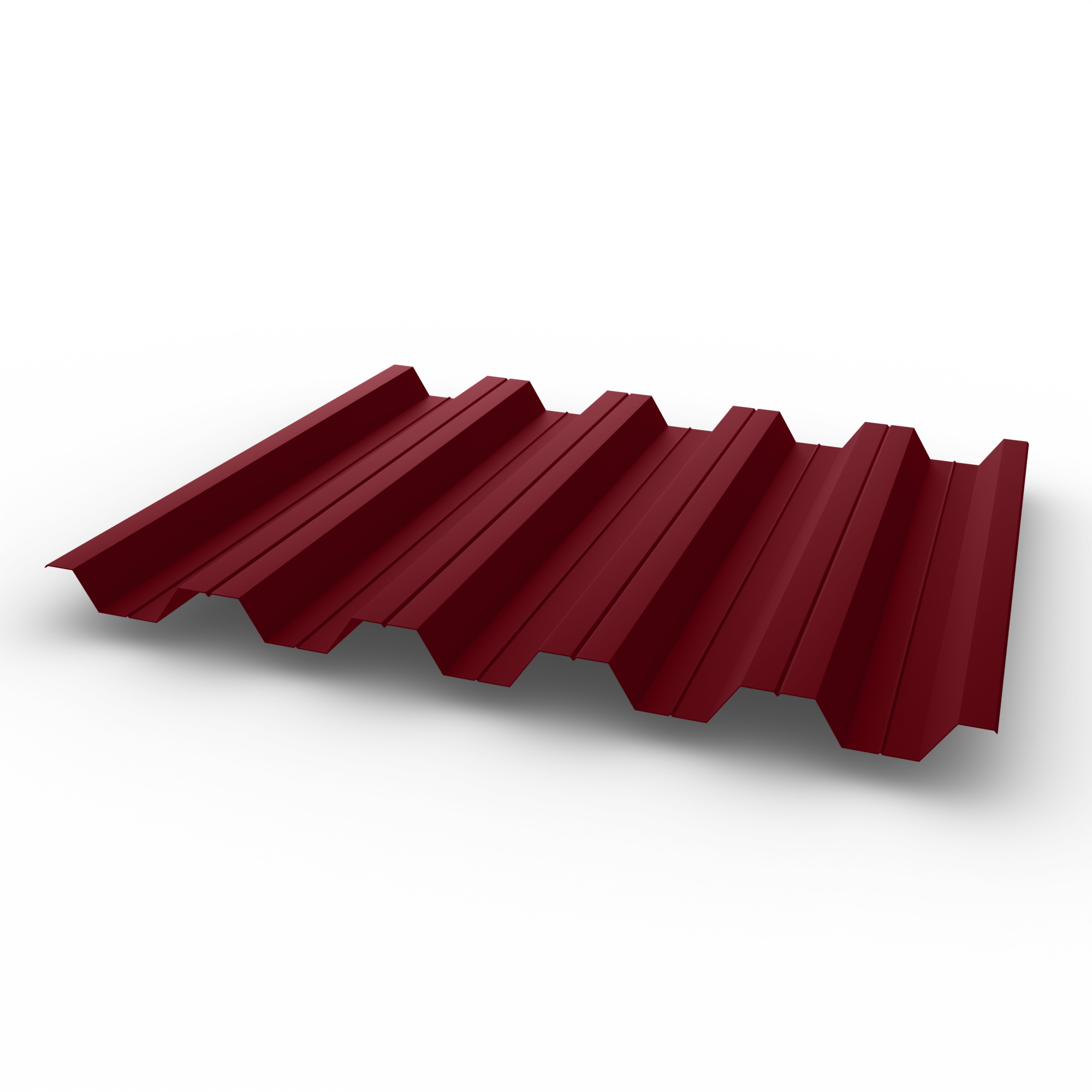 Профнастил НС35 - 0,7 - RAL 3004 оцинкованный, с полимерным покрытием (Полиэстер)